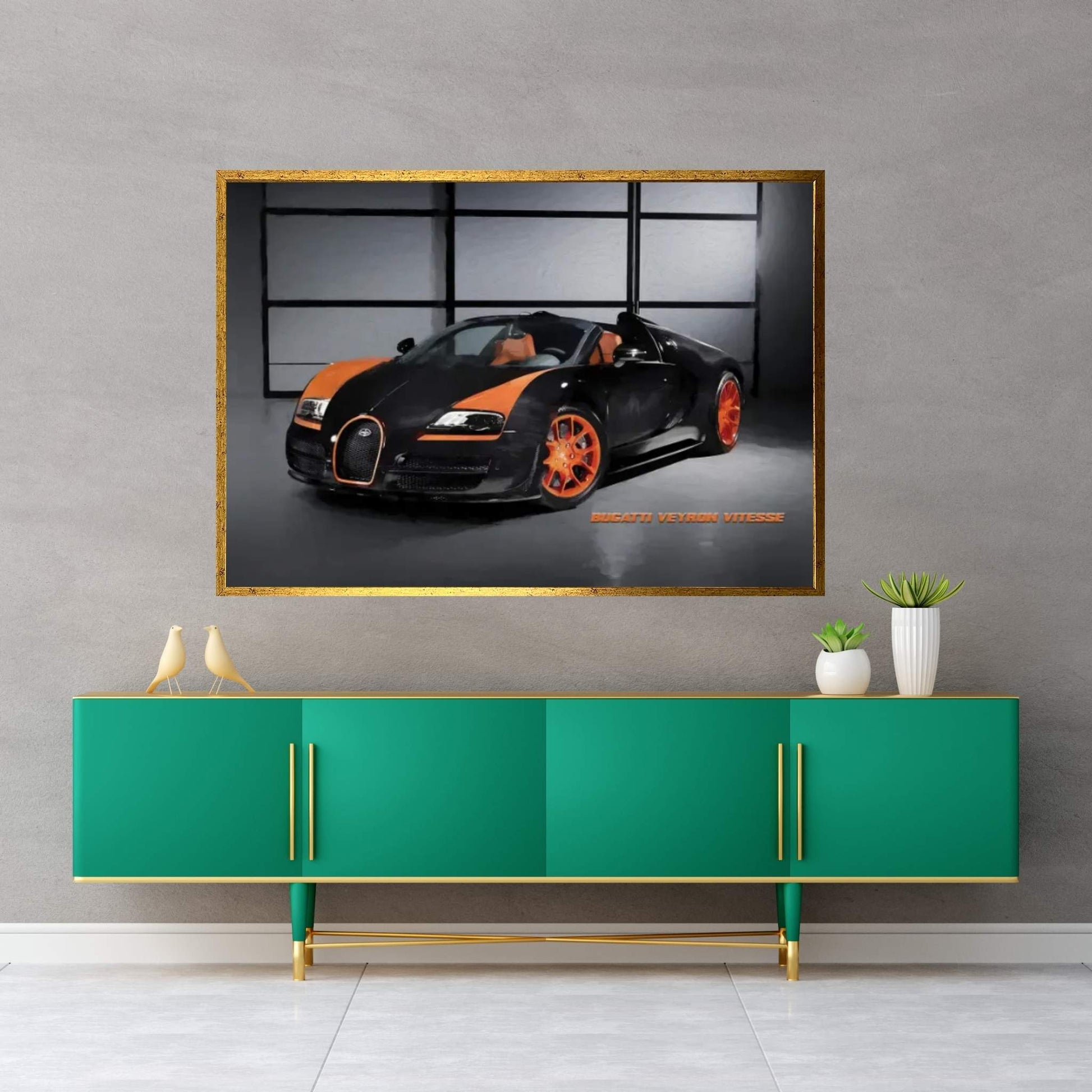 Bugatti Veyron Vitesse Canvas Wall Art - Y Canvas