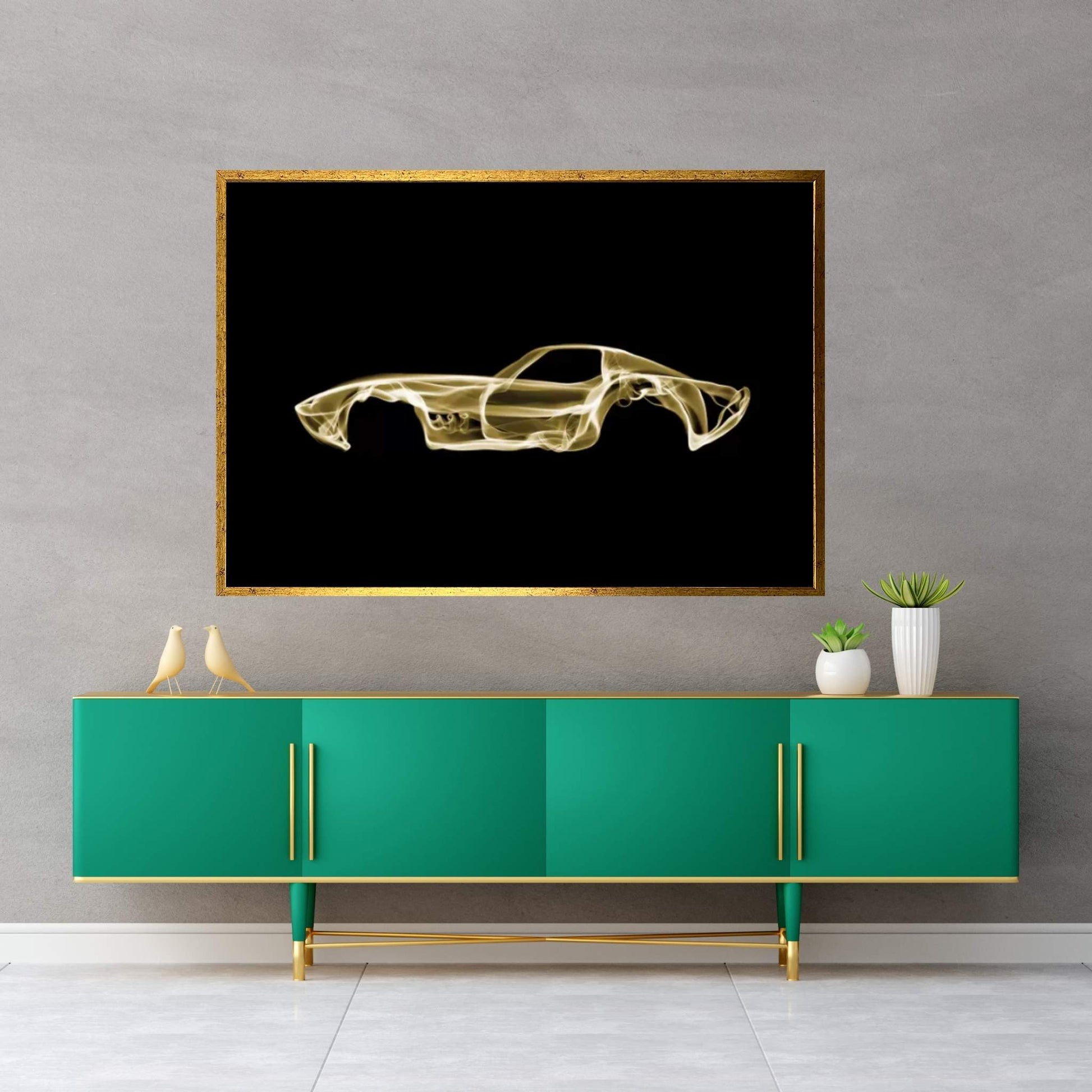 Chevrolet Corvette C3 Canvas Wall Art - Y Canvas