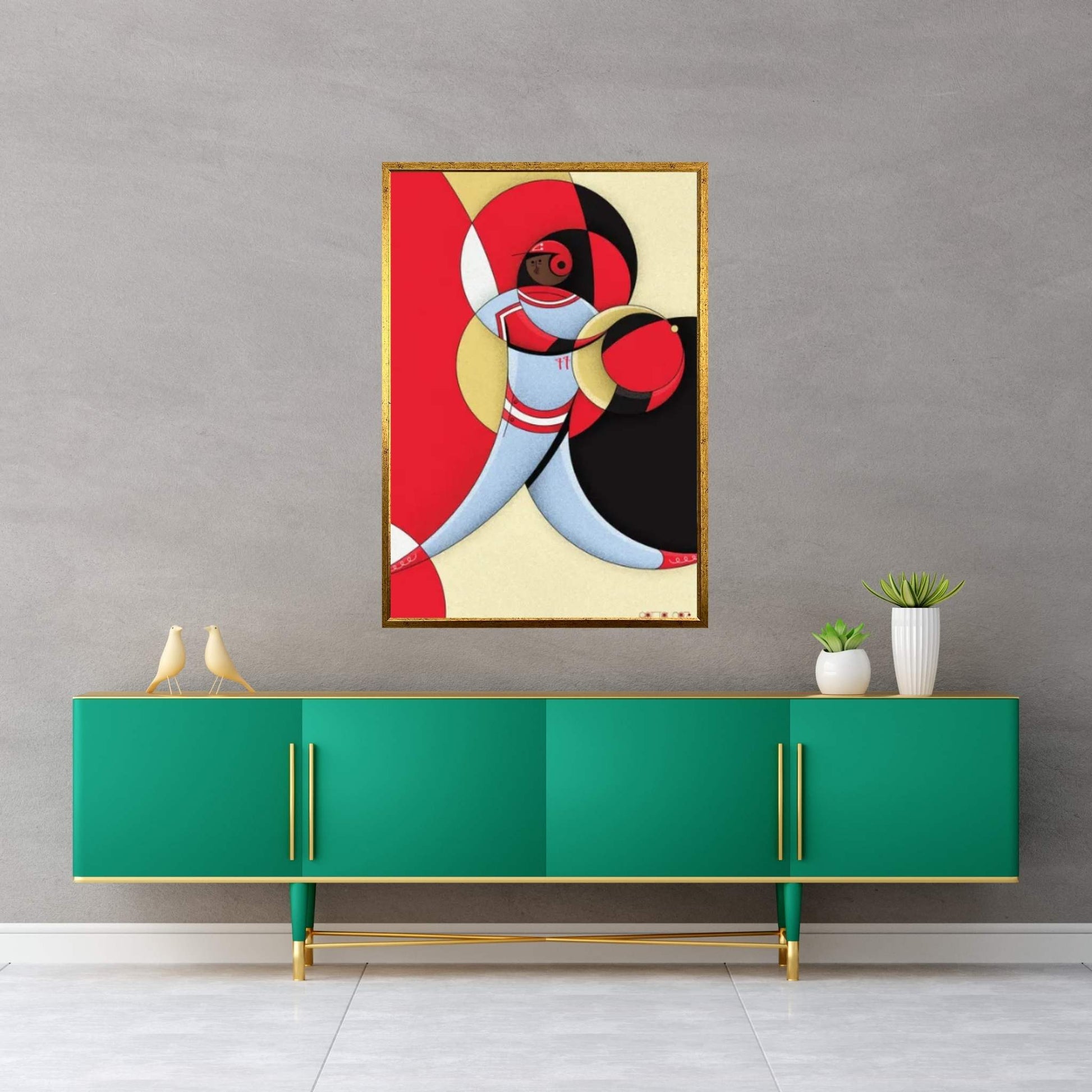 Eric Davis Canvas Wall Art - Y Canvas