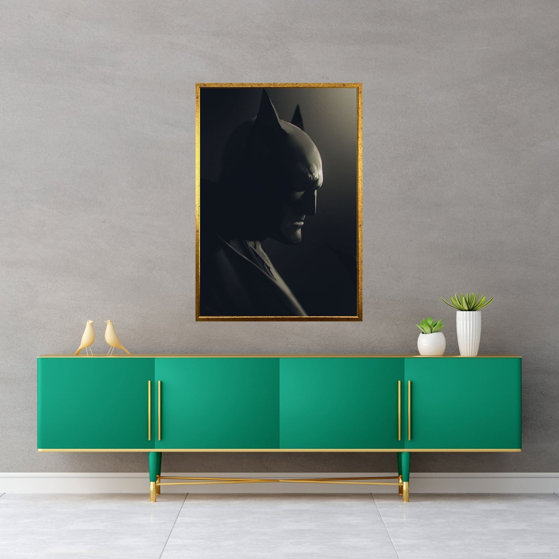 Batman Canvas Wall Art - Y Canvas