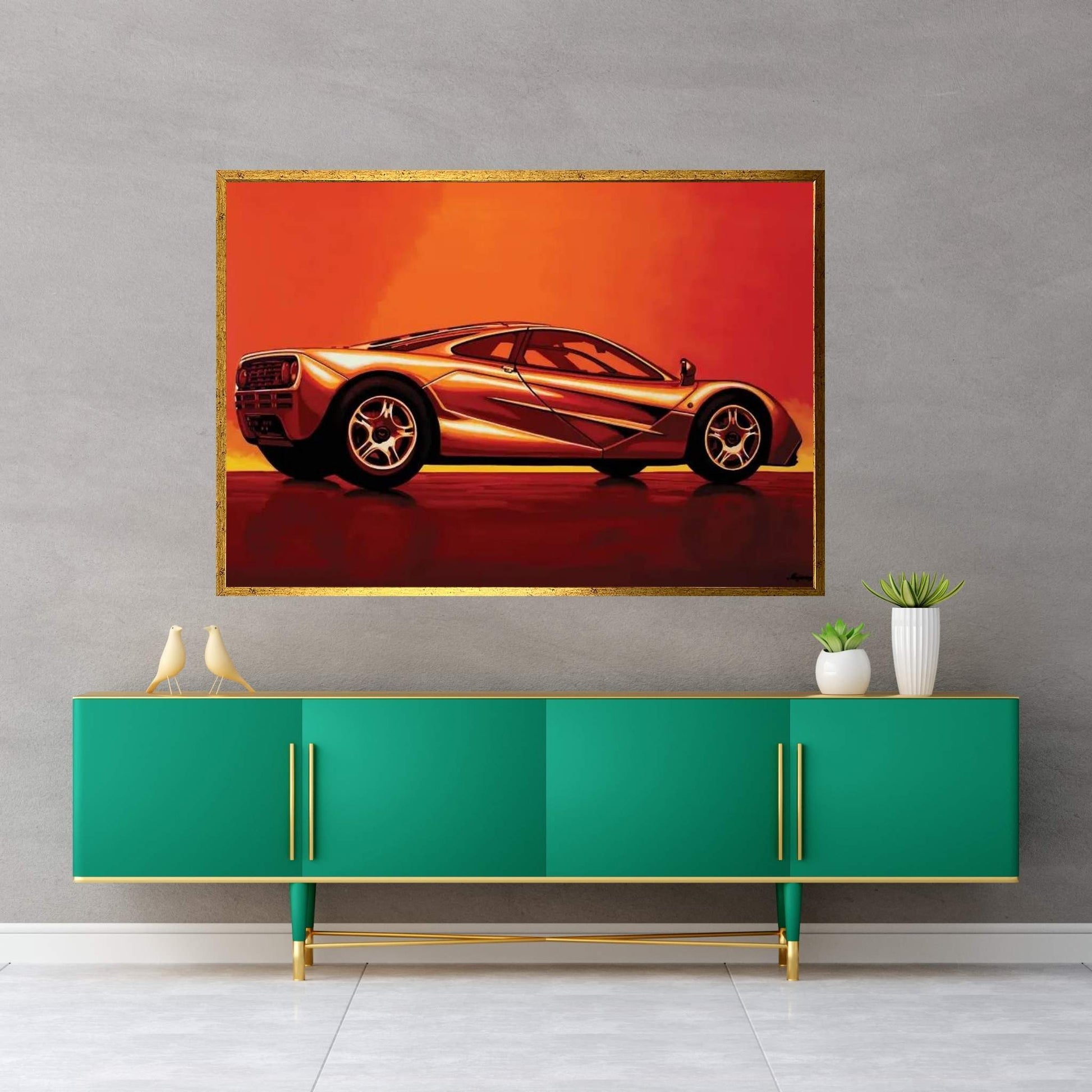 McLaren F1 1994 Canvas Wall Art - Y Canvas