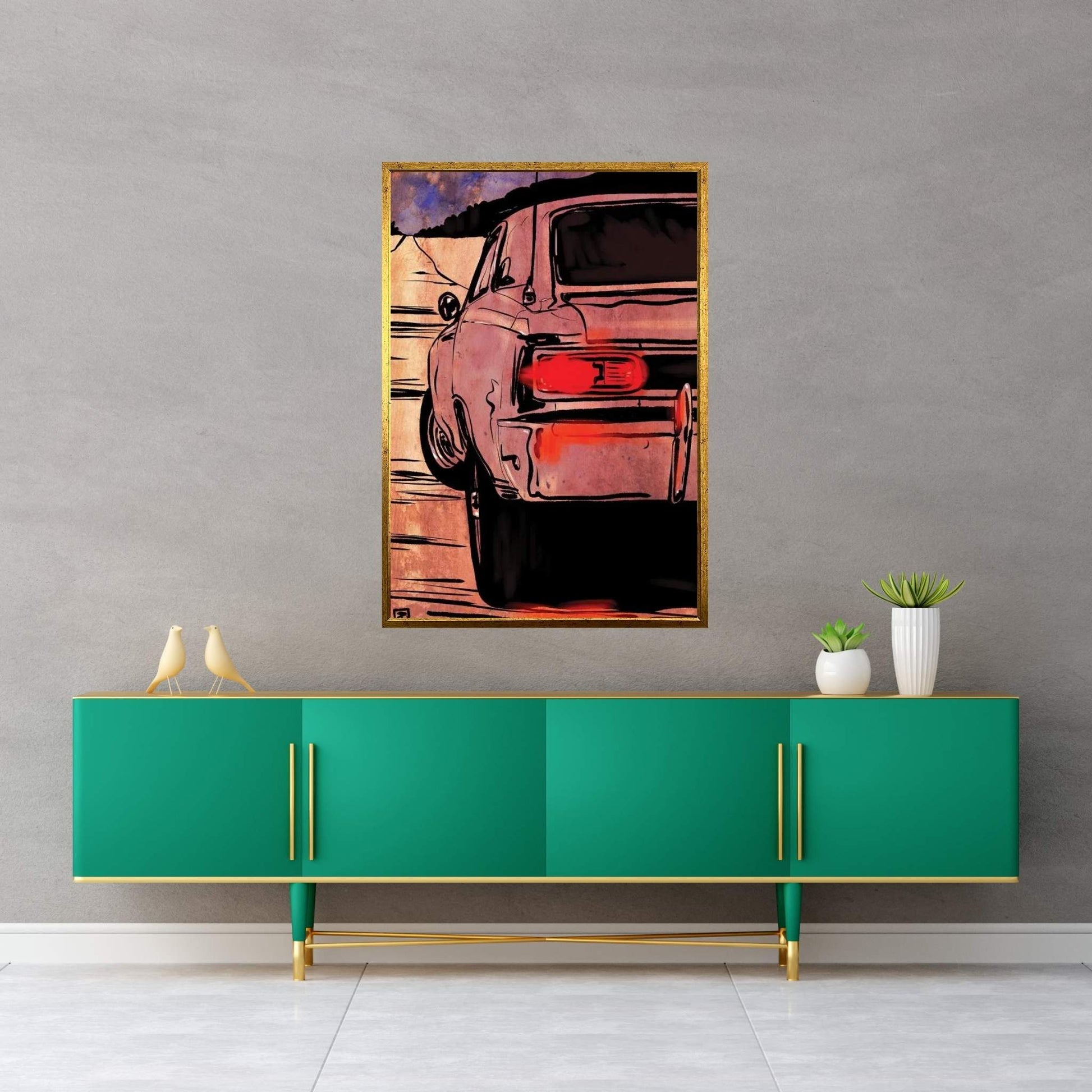Stop Canvas Wall Art - Y Canvas