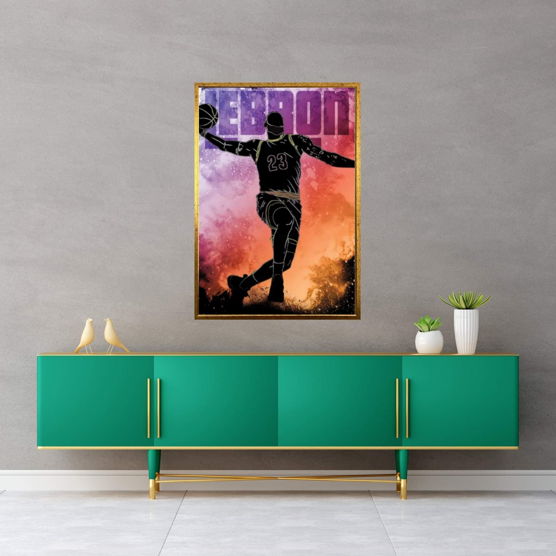 Soul Of The King Canvas Wall Art - Y Canvas