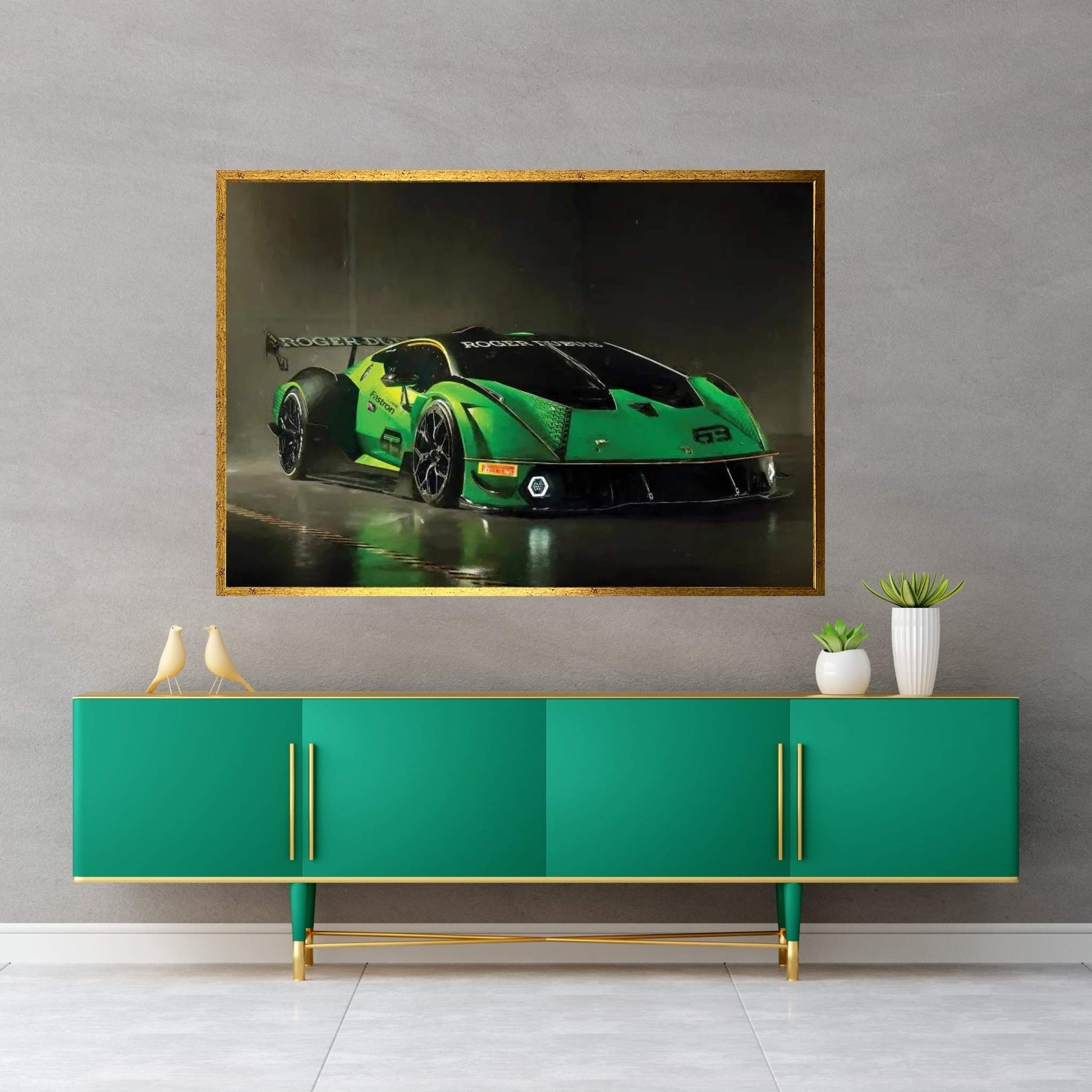 Lamborghini Essenza SCV12 2020 Canvas Wall Art - Y Canvas