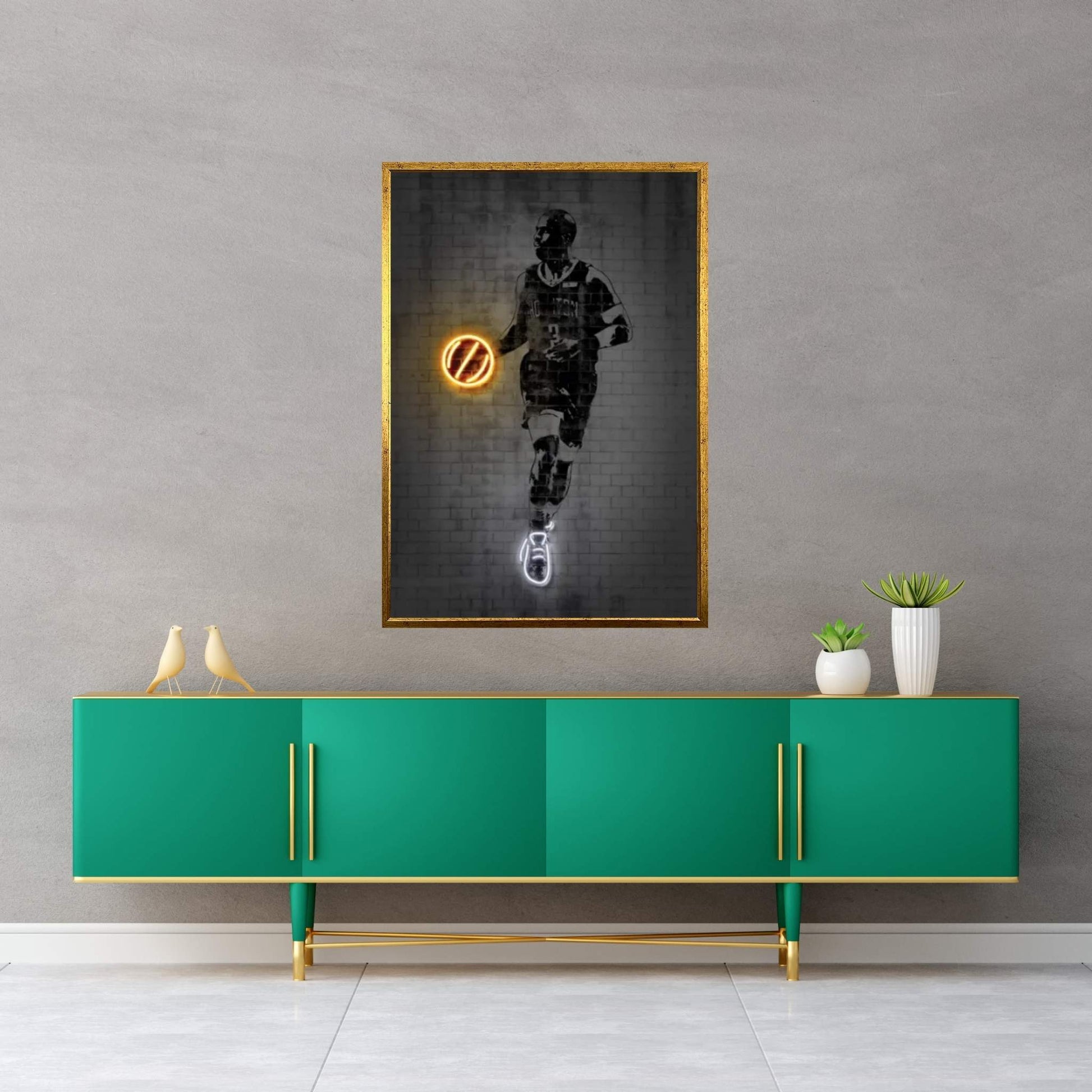 Chris Paul Canvas Wall Art - Y Canvas