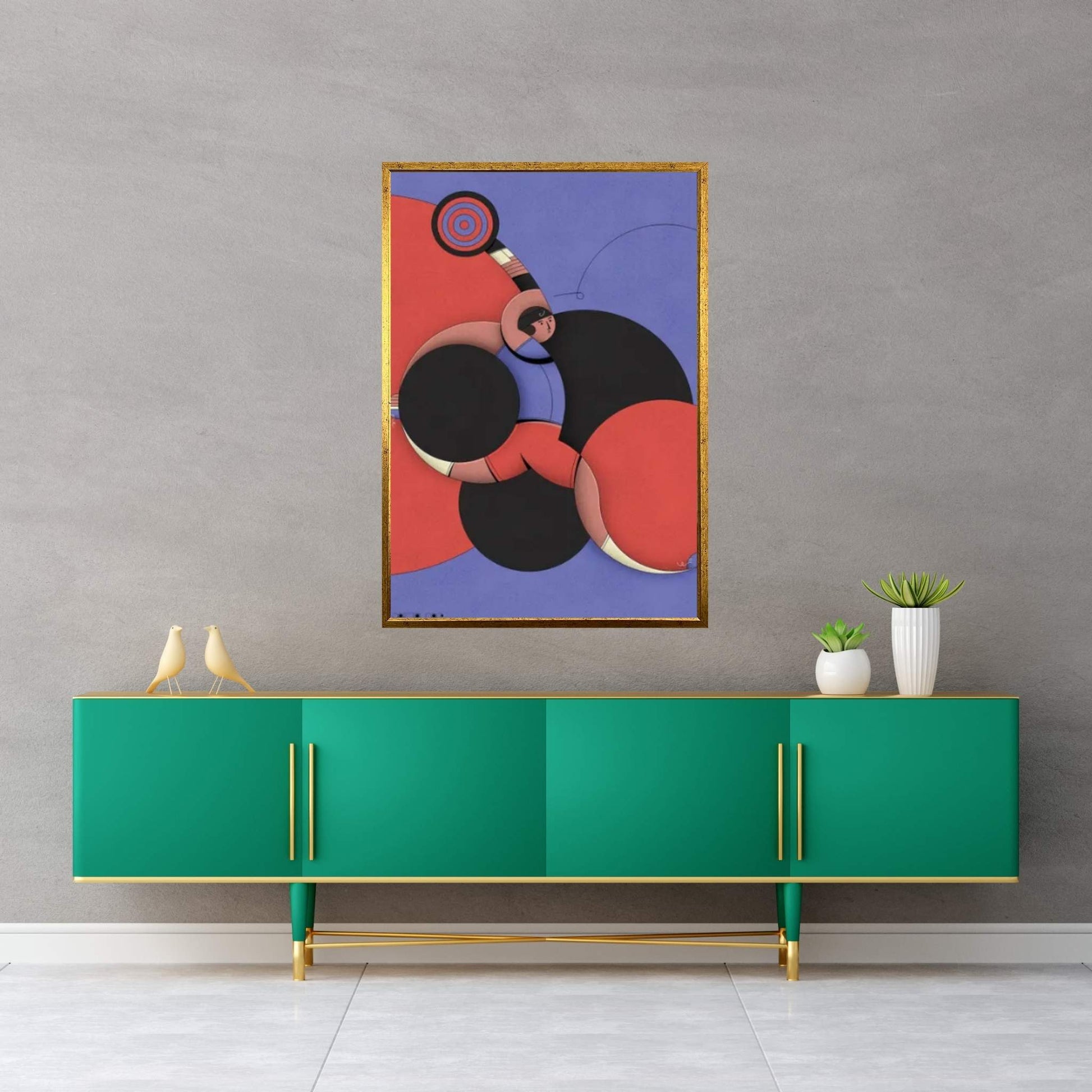 Fed Canvas Wall Art - Y Canvas