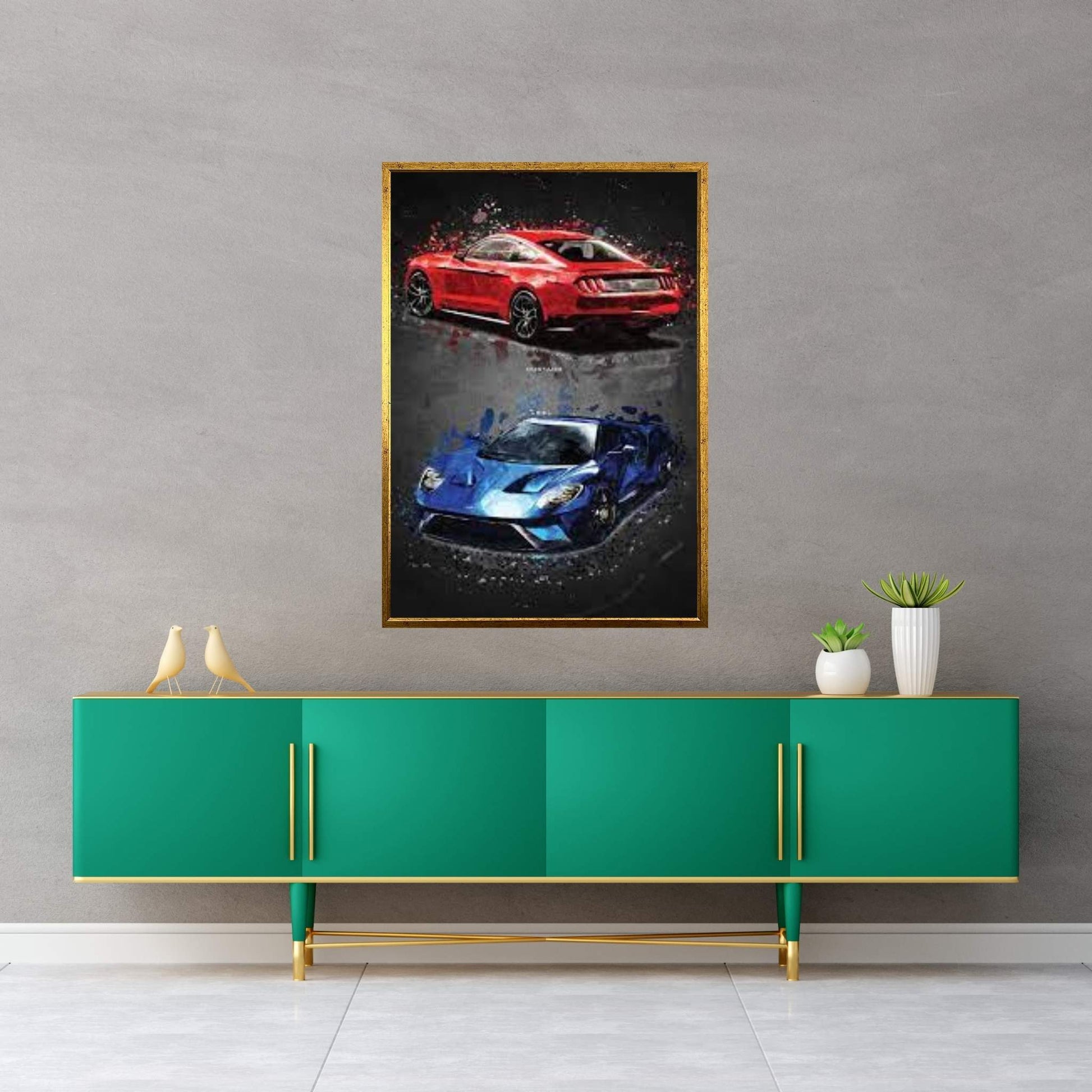 Ford2 Canvas Wall Art - Y Canvas