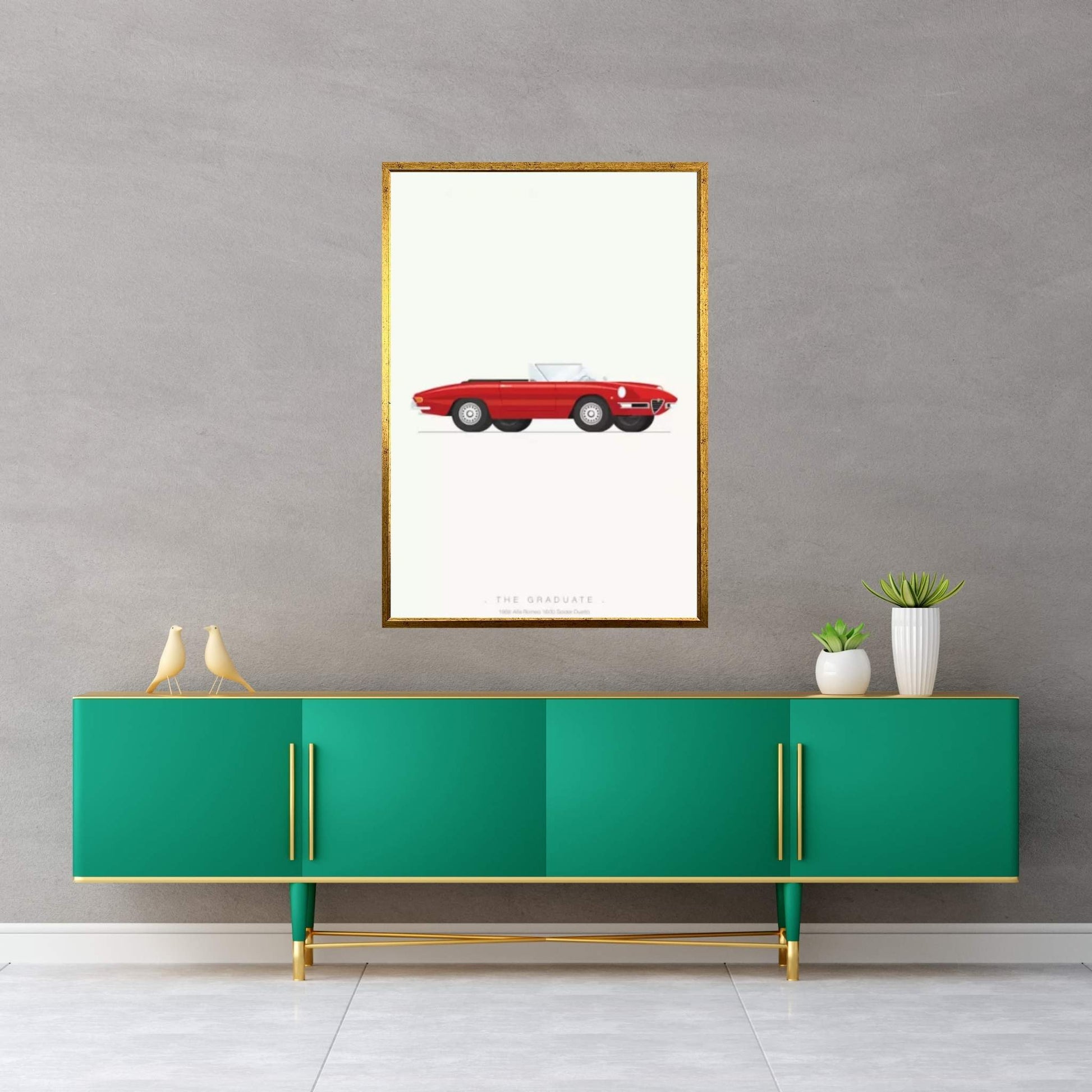 The Graduate Canvas Wall Art - Y Canvas