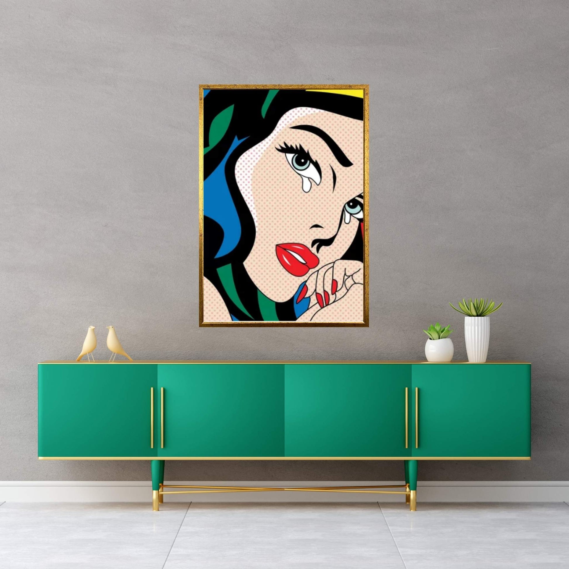 Wonder Woman Canvas Wall Art - Y Canvas