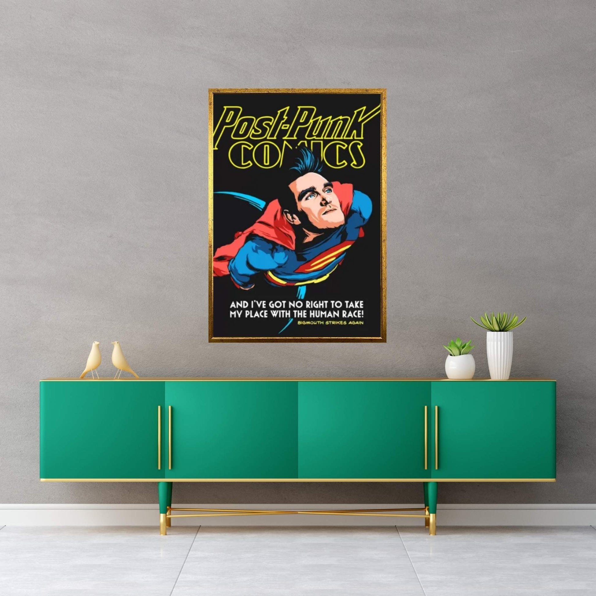 Supermouth Strikes Again Canvas Wall Art - Y Canvas