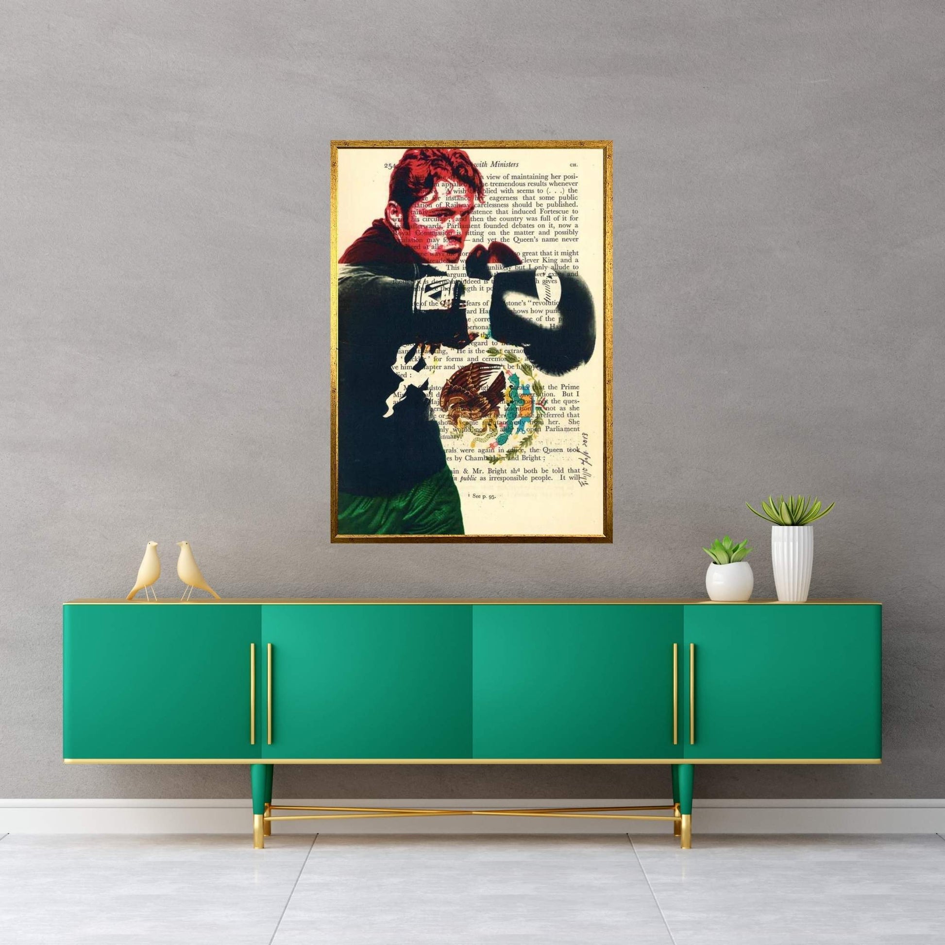 Canelo Alvarez Canvas Wall Art - Y Canvas