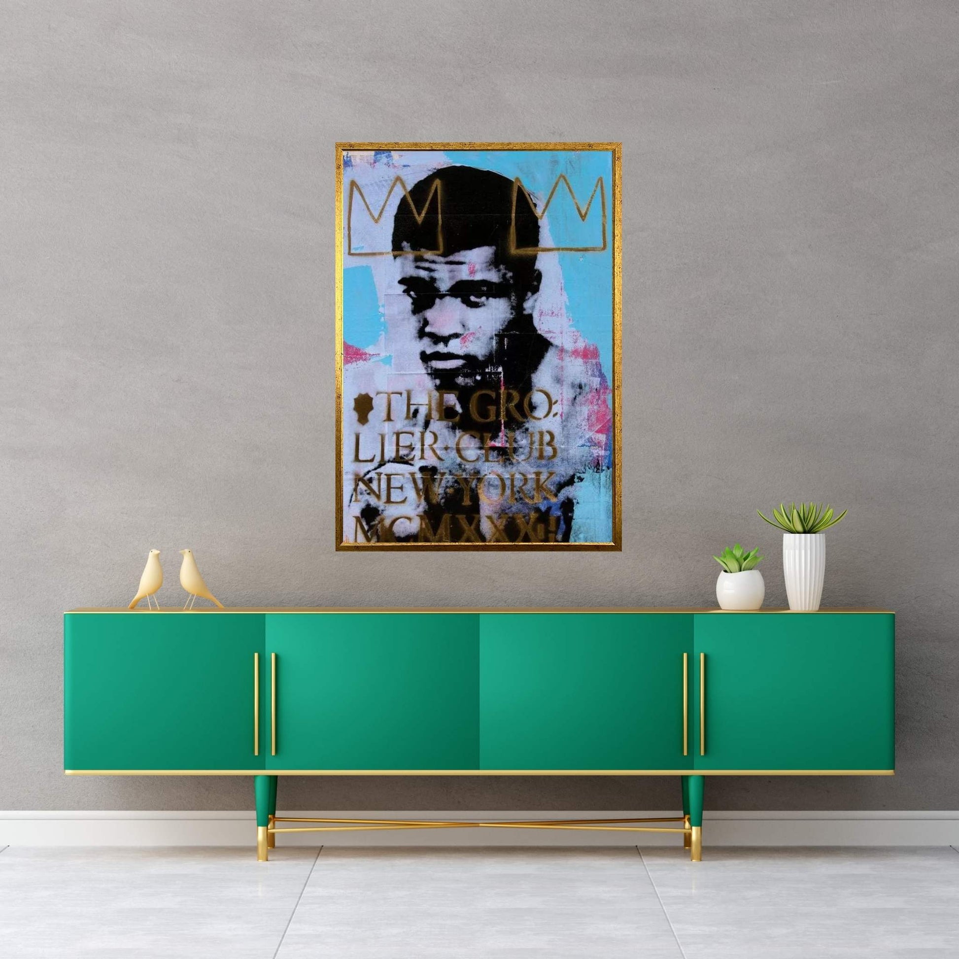 Ali Canvas Wall Art - Y Canvas