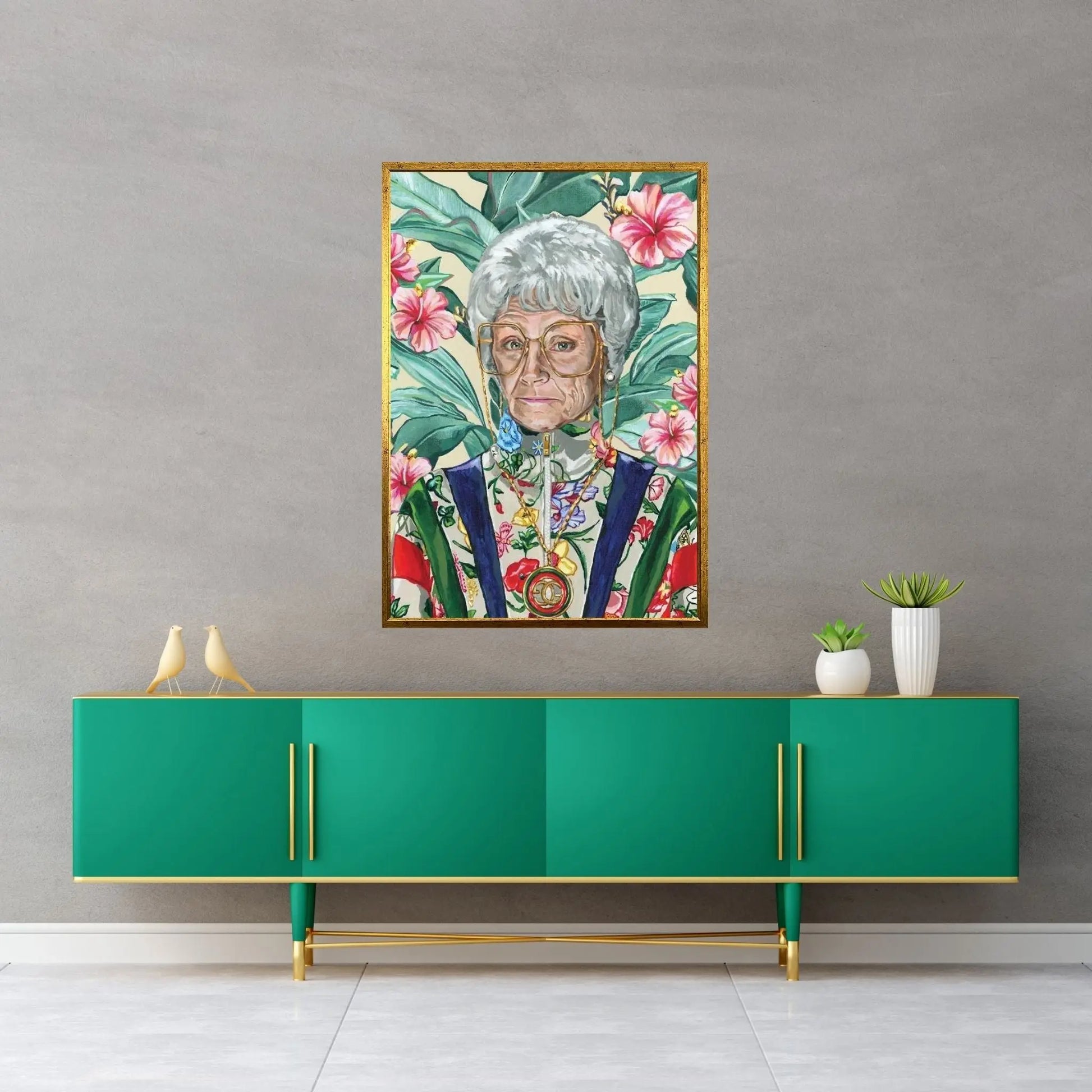 Sophia Canvas Wall Art - Y Canvas