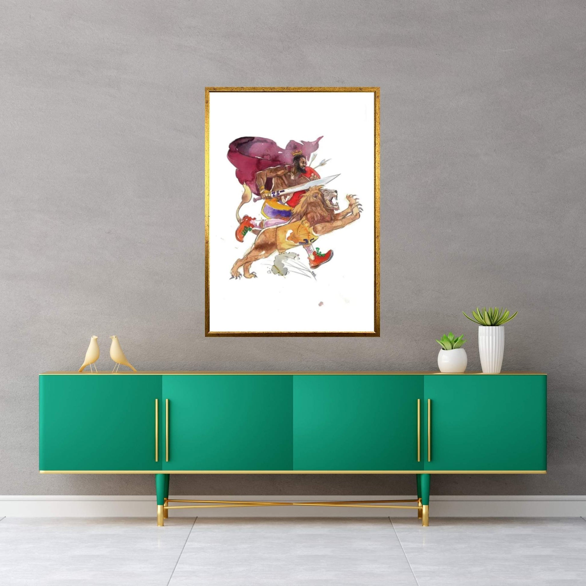 Forward To The Victory Canvas Wall Art - Y Canvas