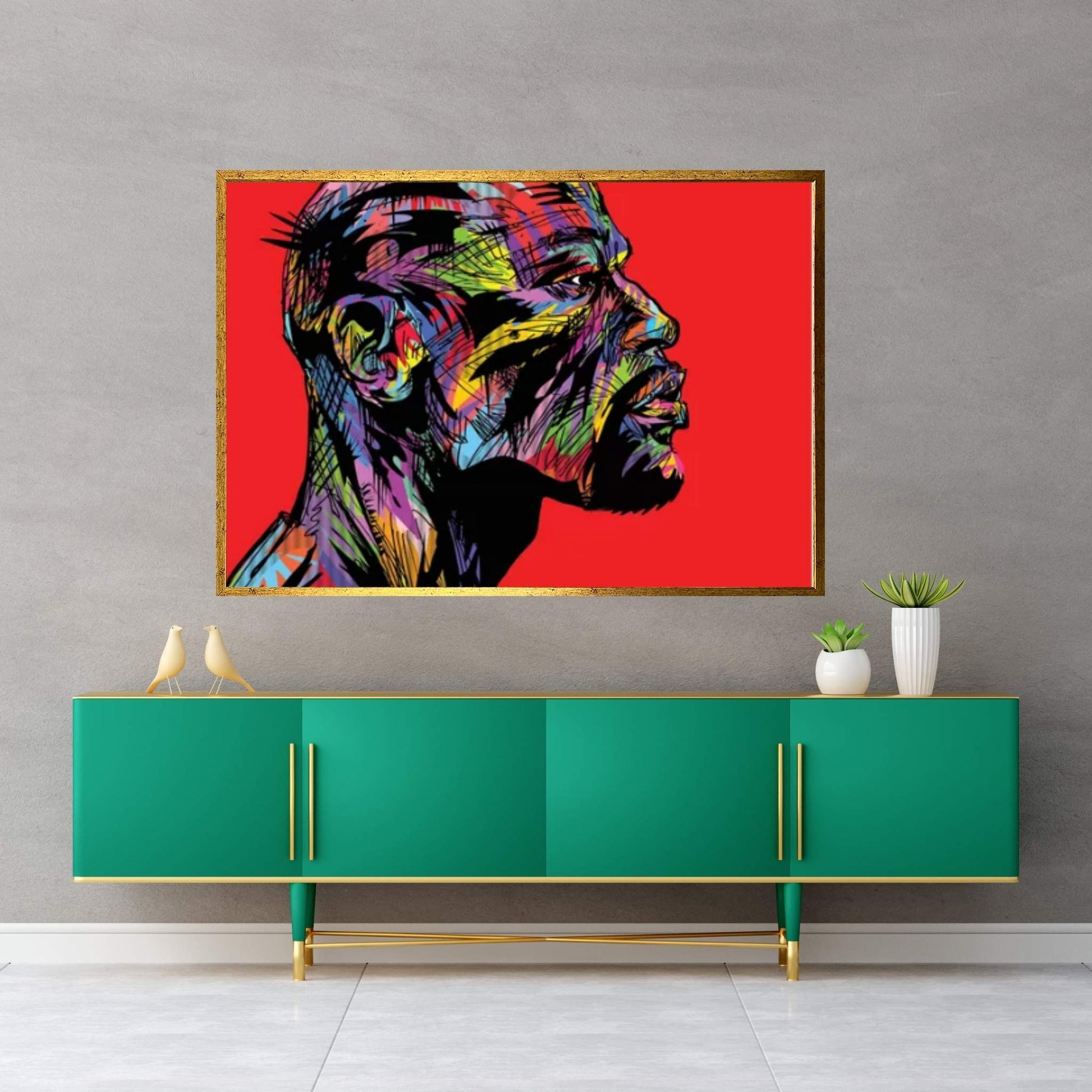 Floyd Maydrome Canvas Wall Art - Y Canvas