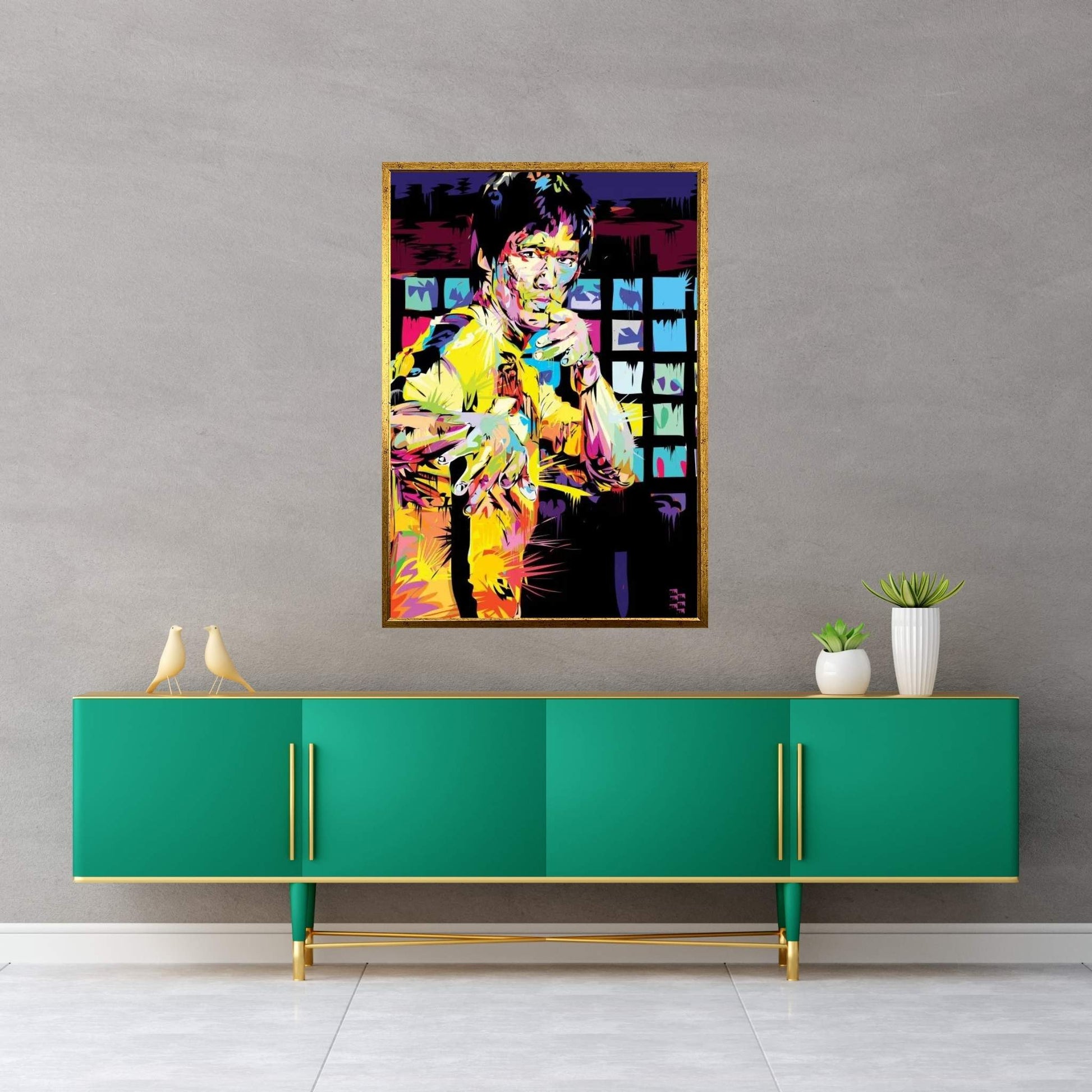 Bruce Lee I Canvas Wall Art - Y Canvas