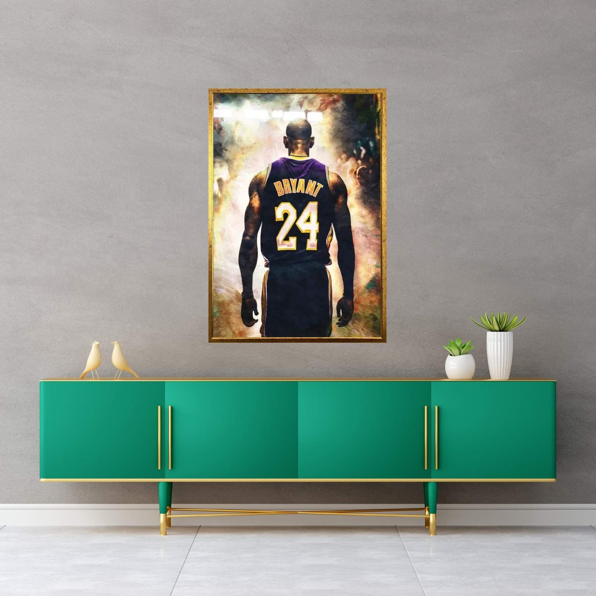 Kobe Bryant Forever Canvas Wall Art - Y Canvas