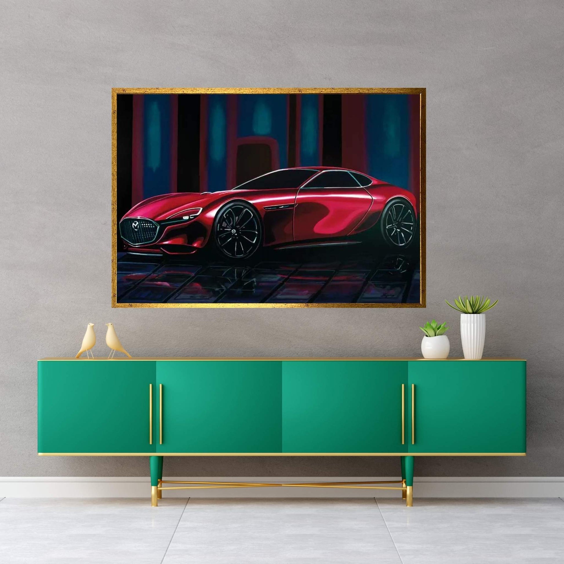Mazda Rx Vision Canvas Wall Art - Y Canvas