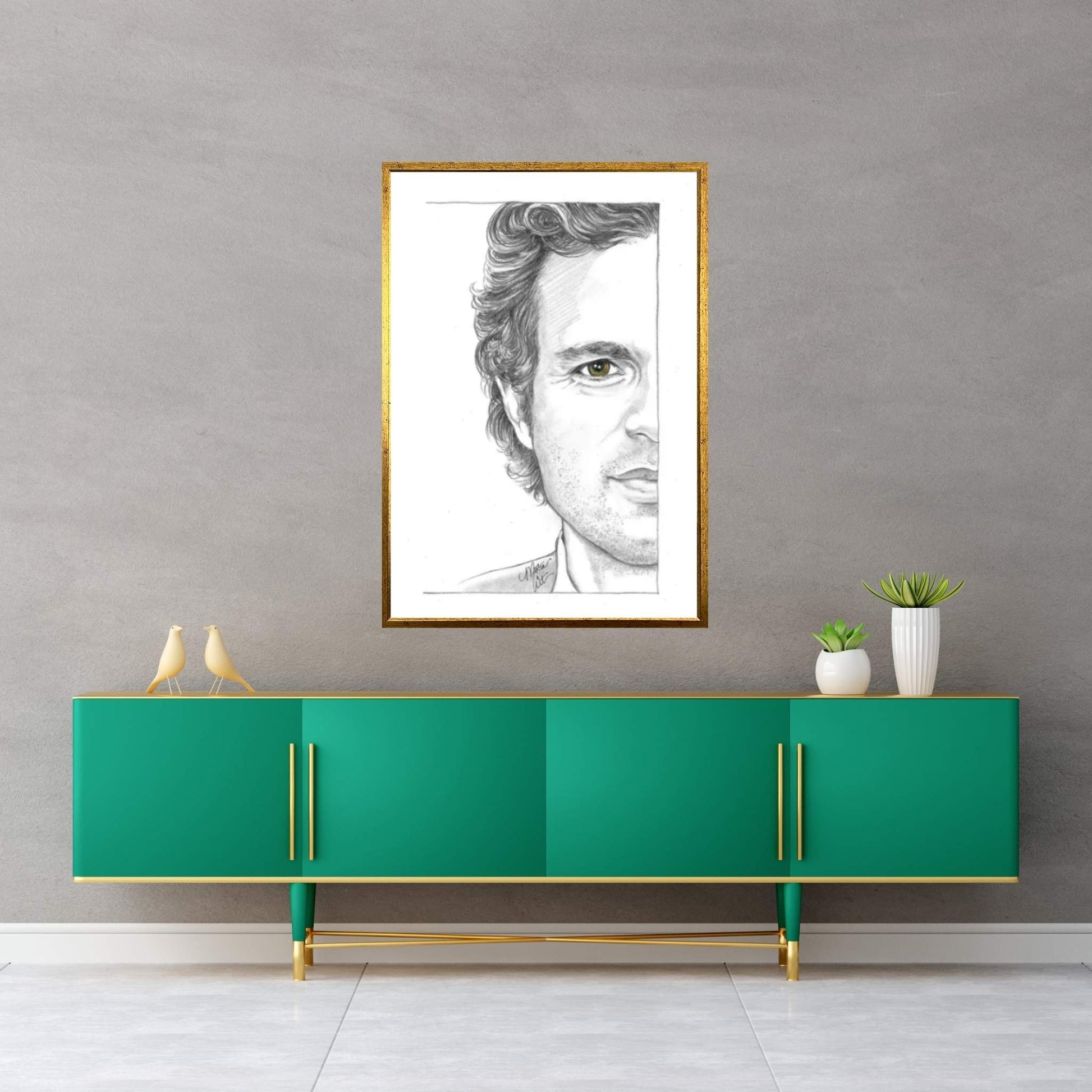 Bruce Banner Canvas Wall Art - Y Canvas