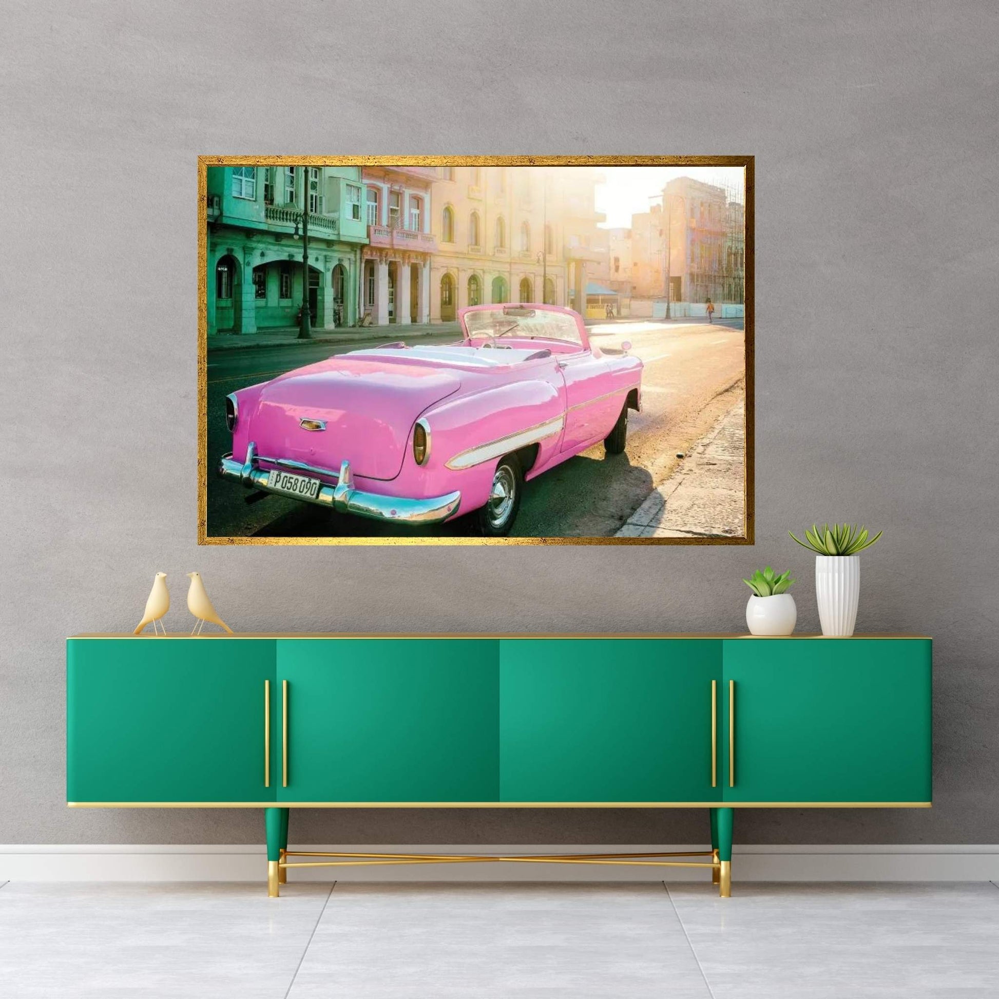 Malecon Canvas Wall Art - Y Canvas
