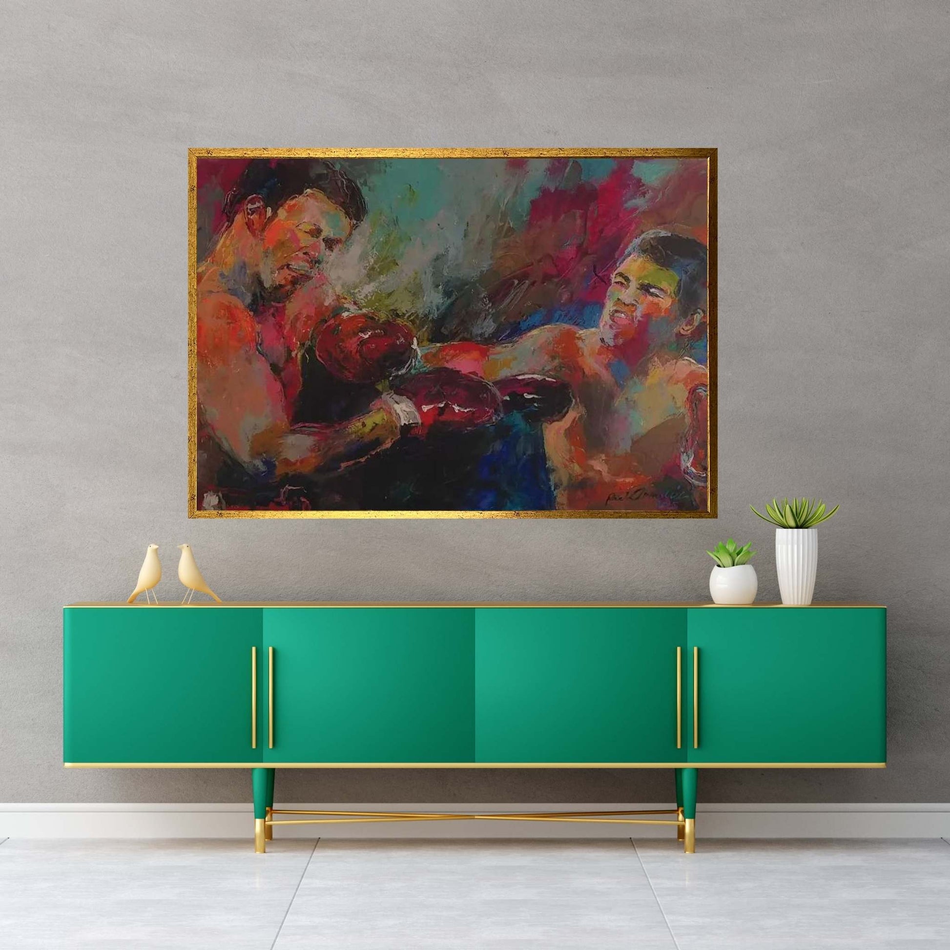 Ali Canvas Wall Art - Y Canvas