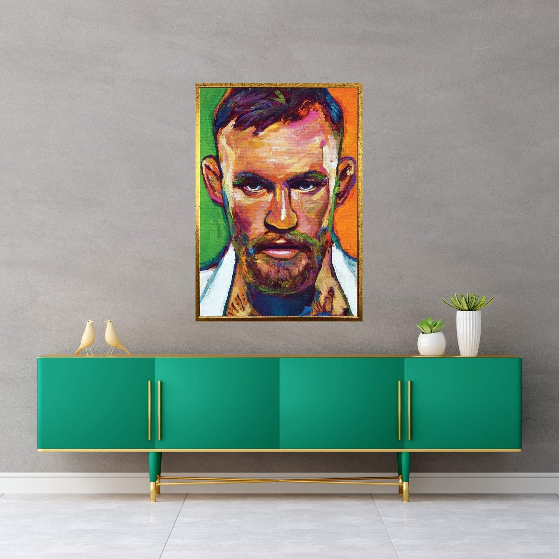 Conor McGregor Canvas Wall Art - Y Canvas