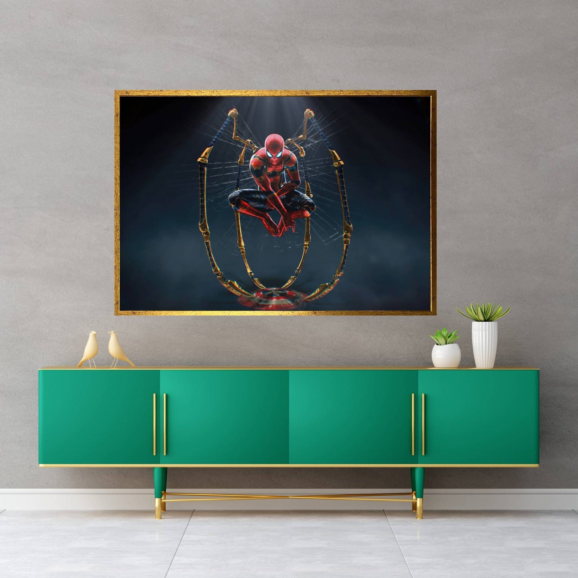 Spiderman Canvas Wall Art - Y Canvas