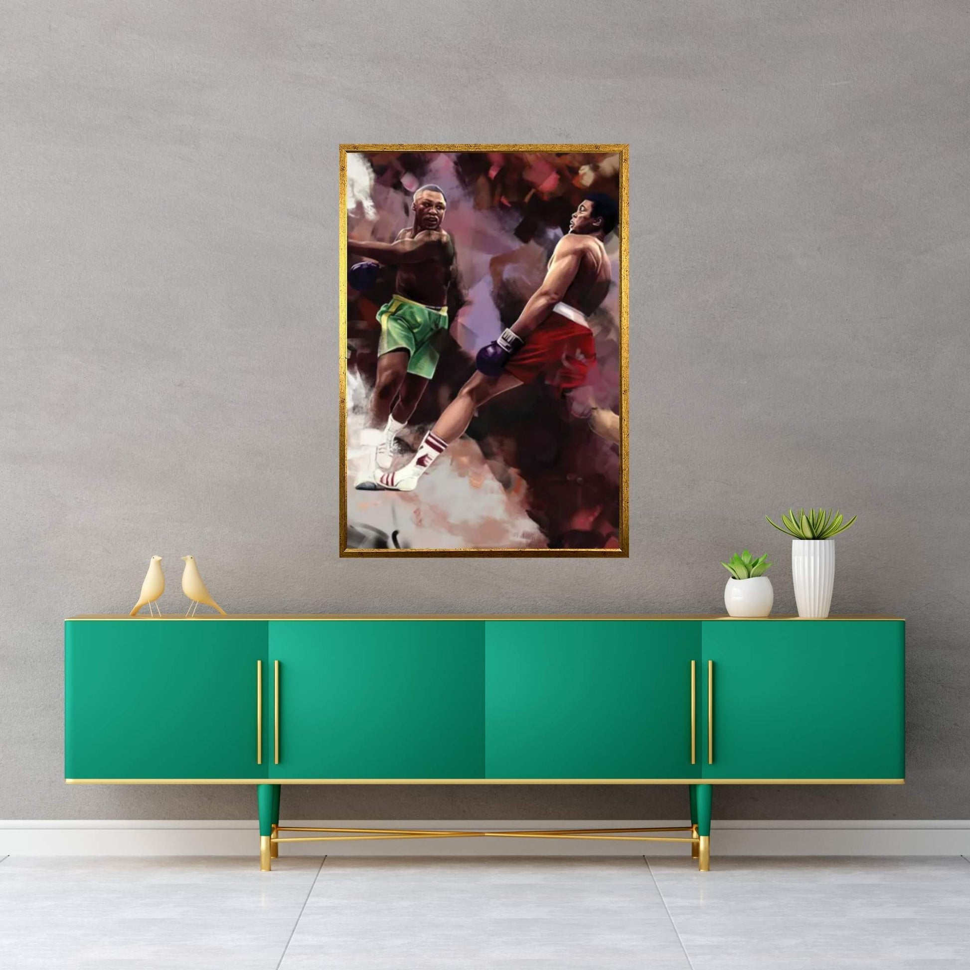 Muhammad Ali Canvas Wall Art - Y Canvas