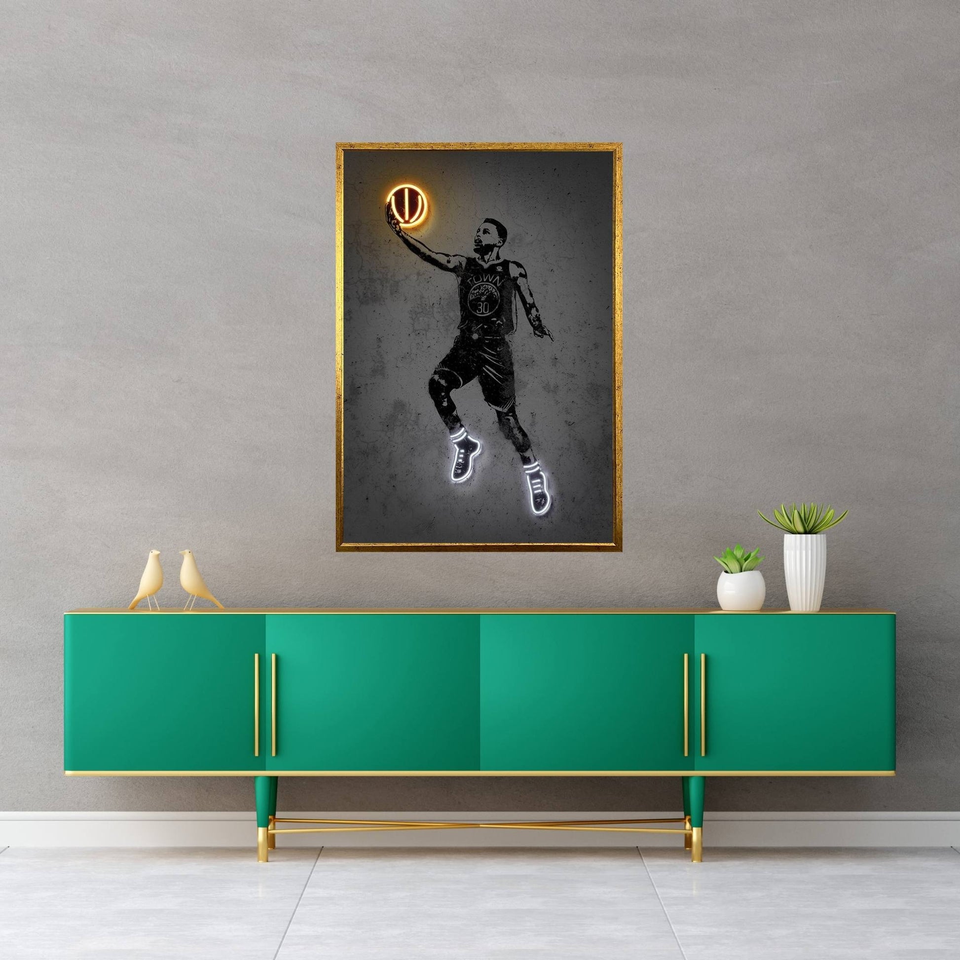 Curry Canvas Wall Art - Y Canvas
