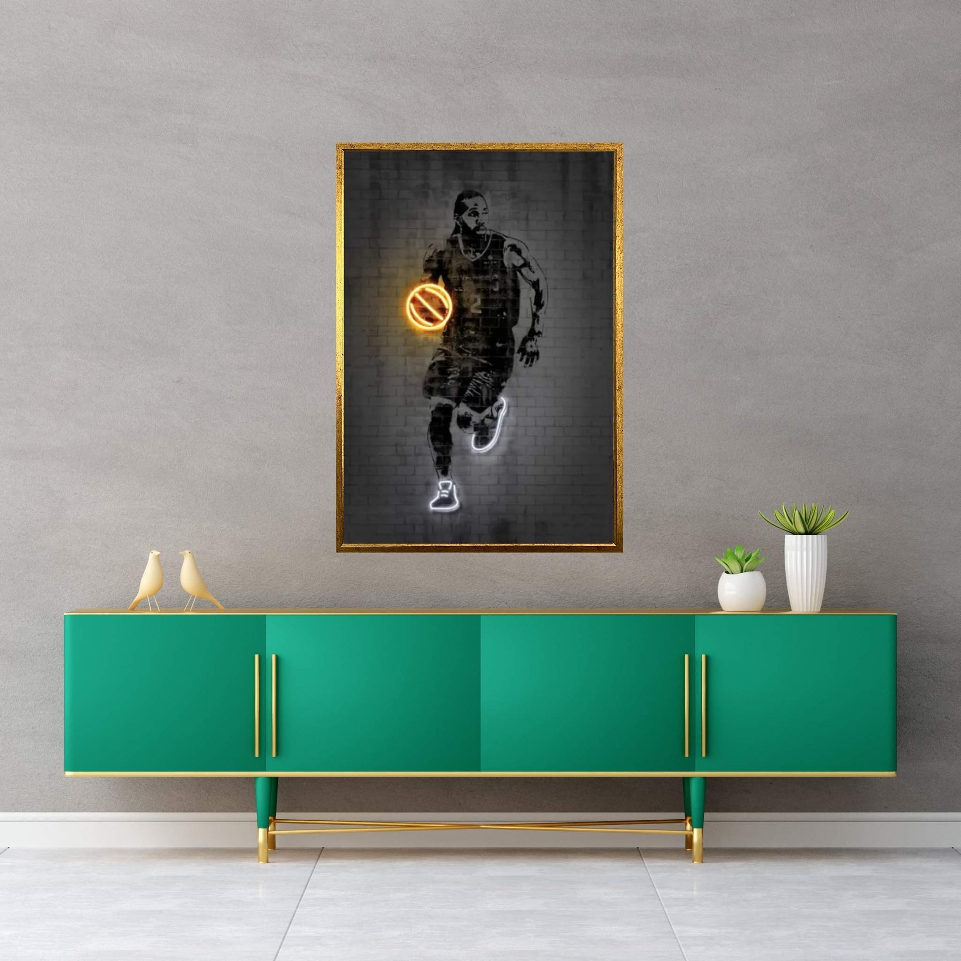 Kawhi Leonard Canvas Wall Art - Y Canvas