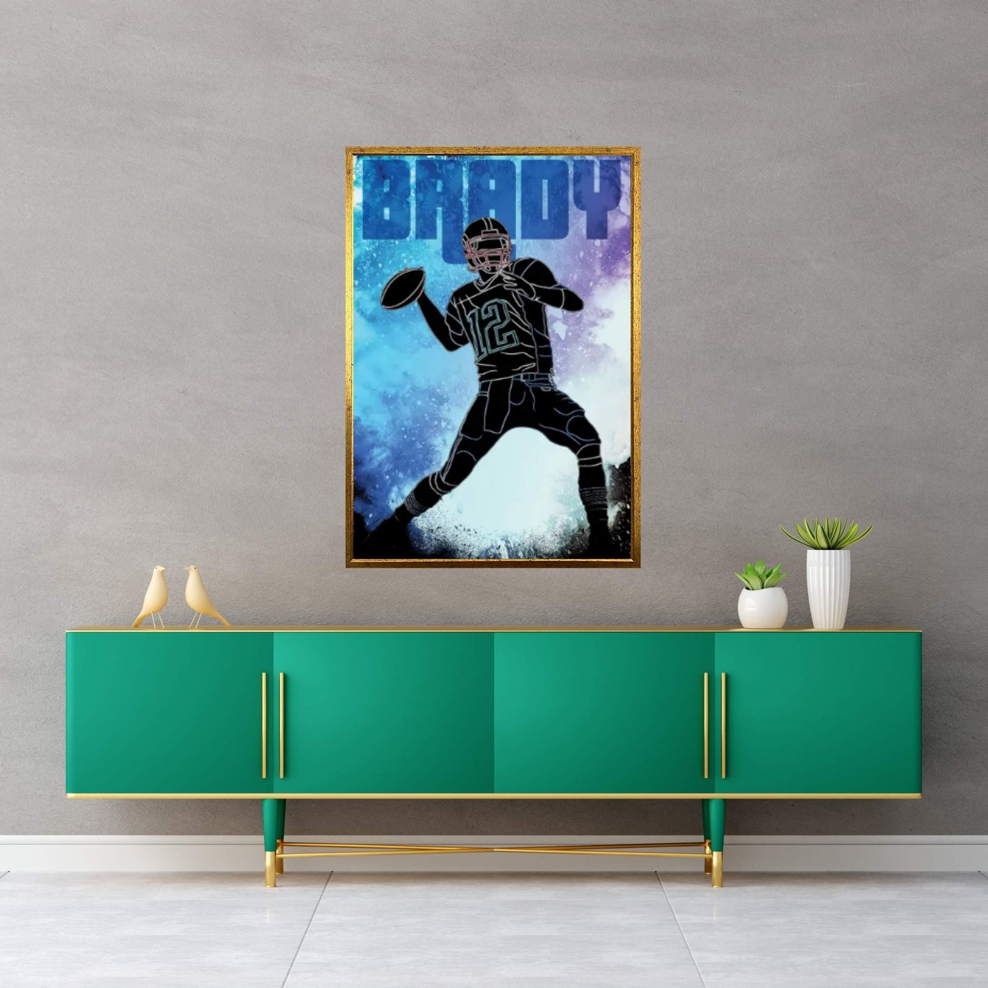 Soul Of TB12 Canvas Wall Art - Y Canvas