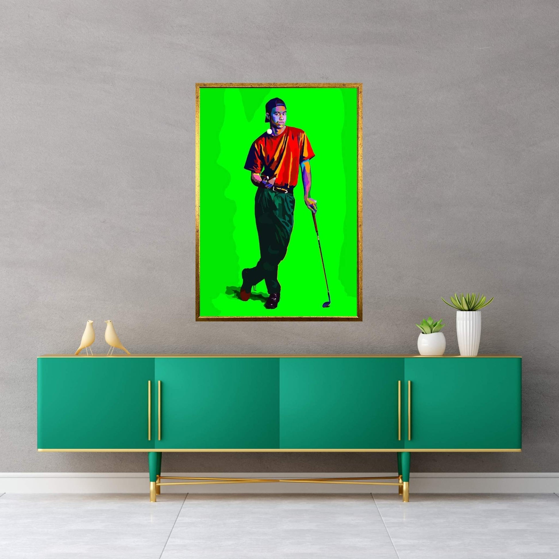 Eye Of The Tiger Canvas Wall Art - Y Canvas