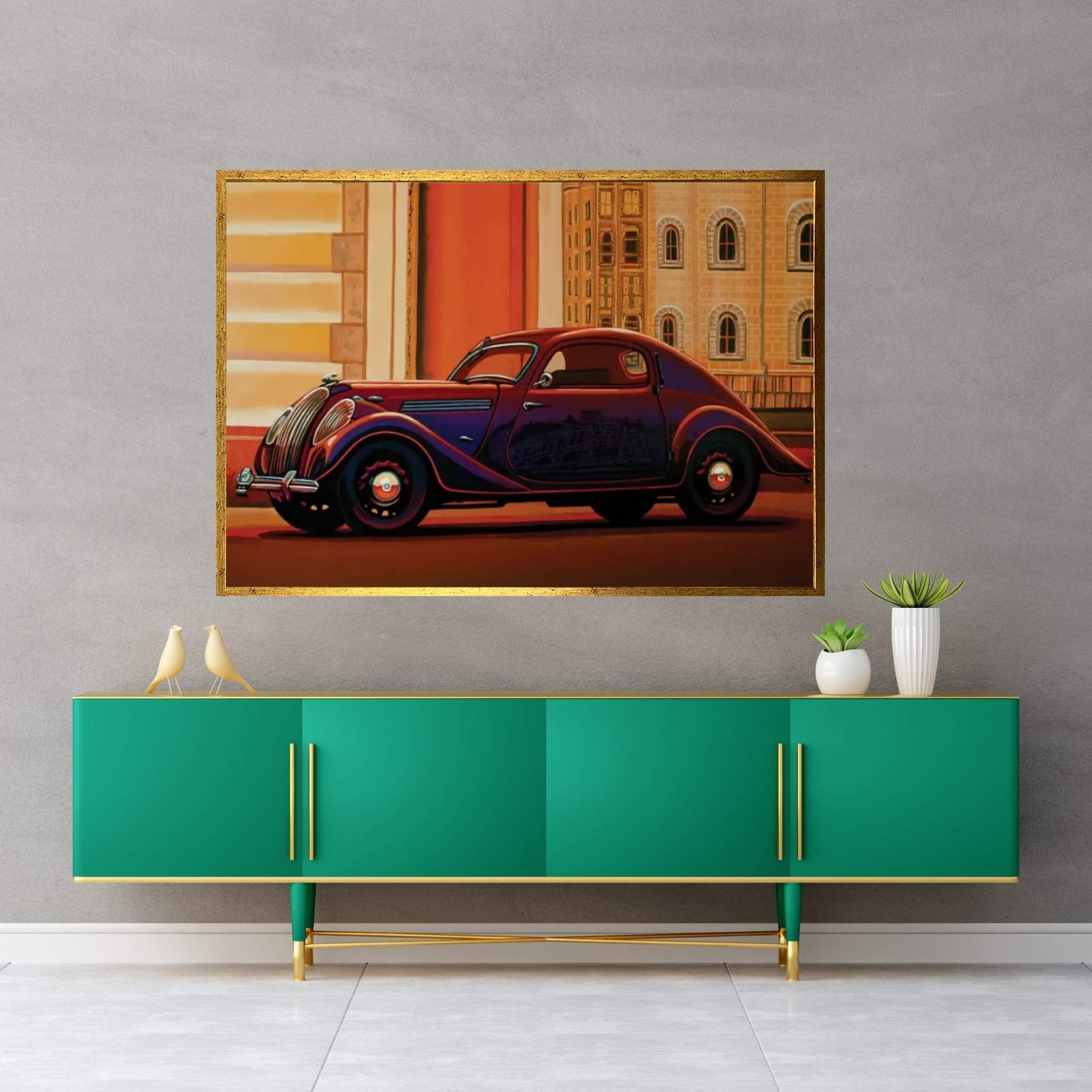 Skoda Monte Carlo Canvas Wall Art - Y Canvas