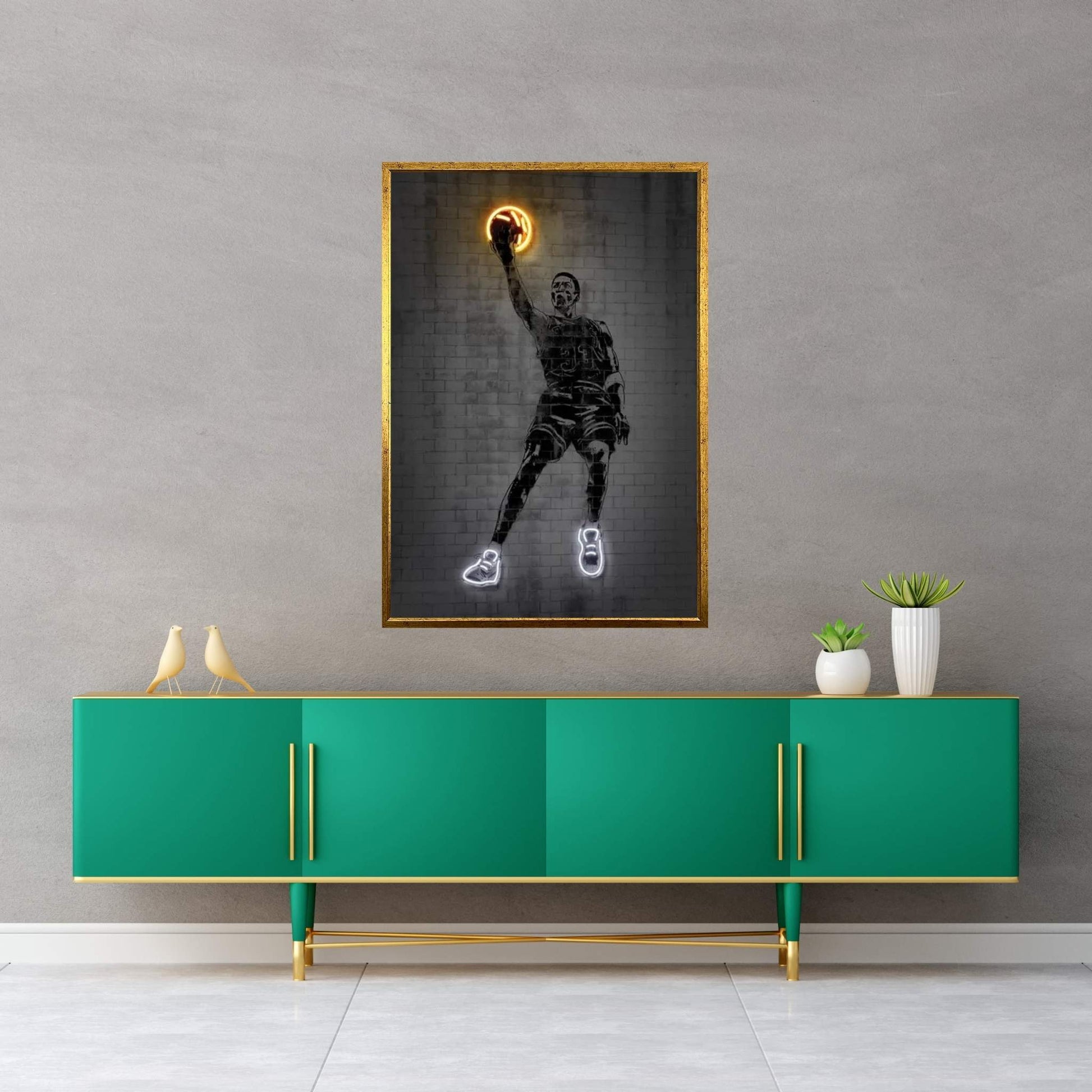 Scottie Pippen Canvas Wall Art - Y Canvas