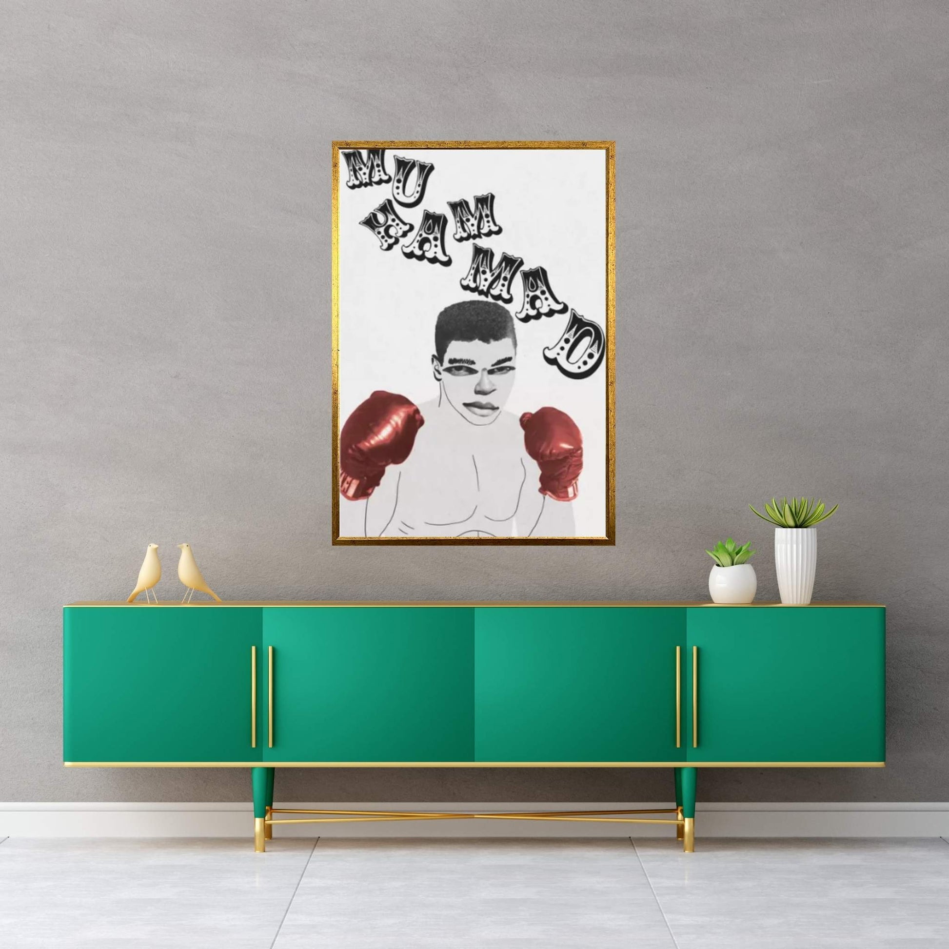 Greatness Canvas Wall Art - Y Canvas