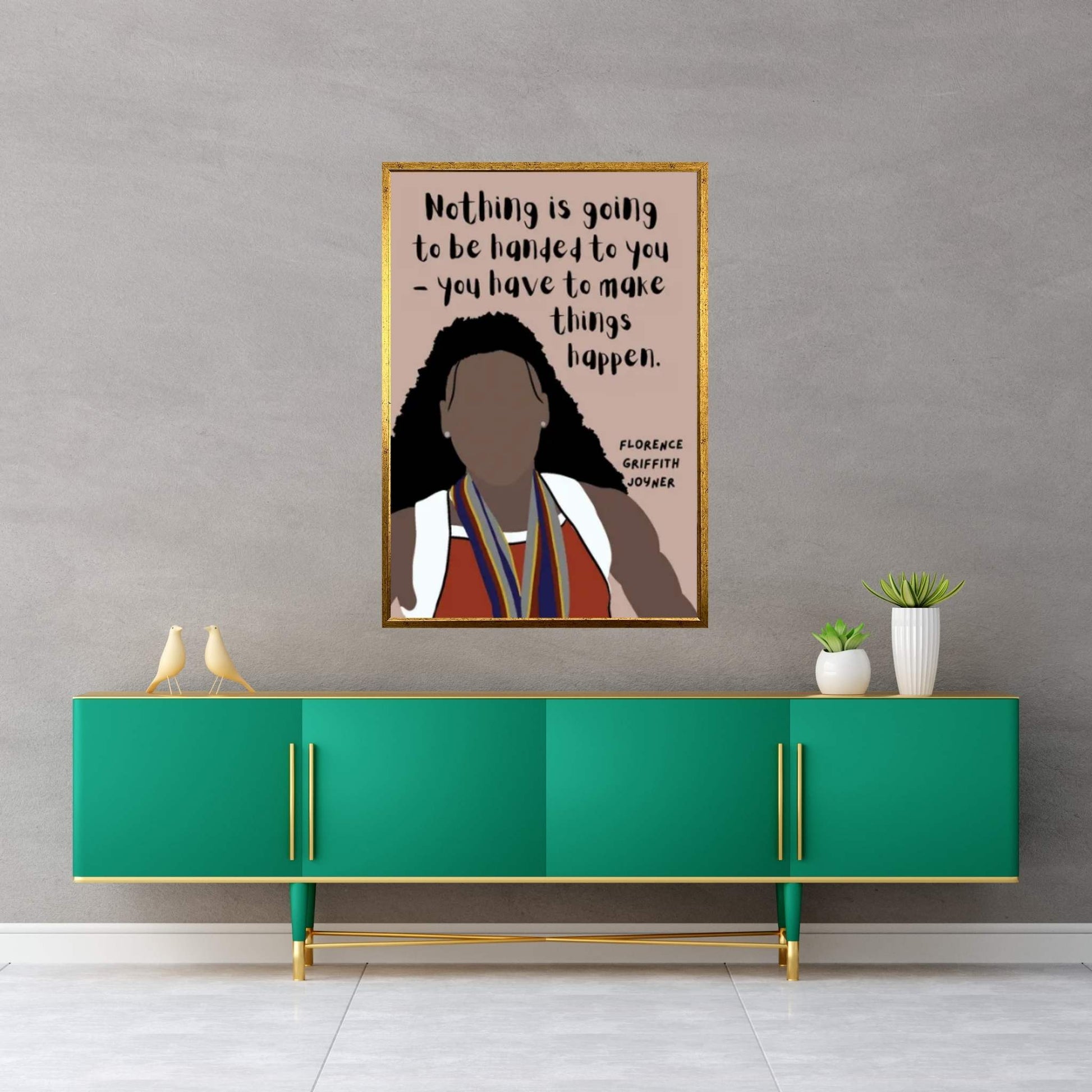 Joyner Quote Canvas Wall Art - Y Canvas