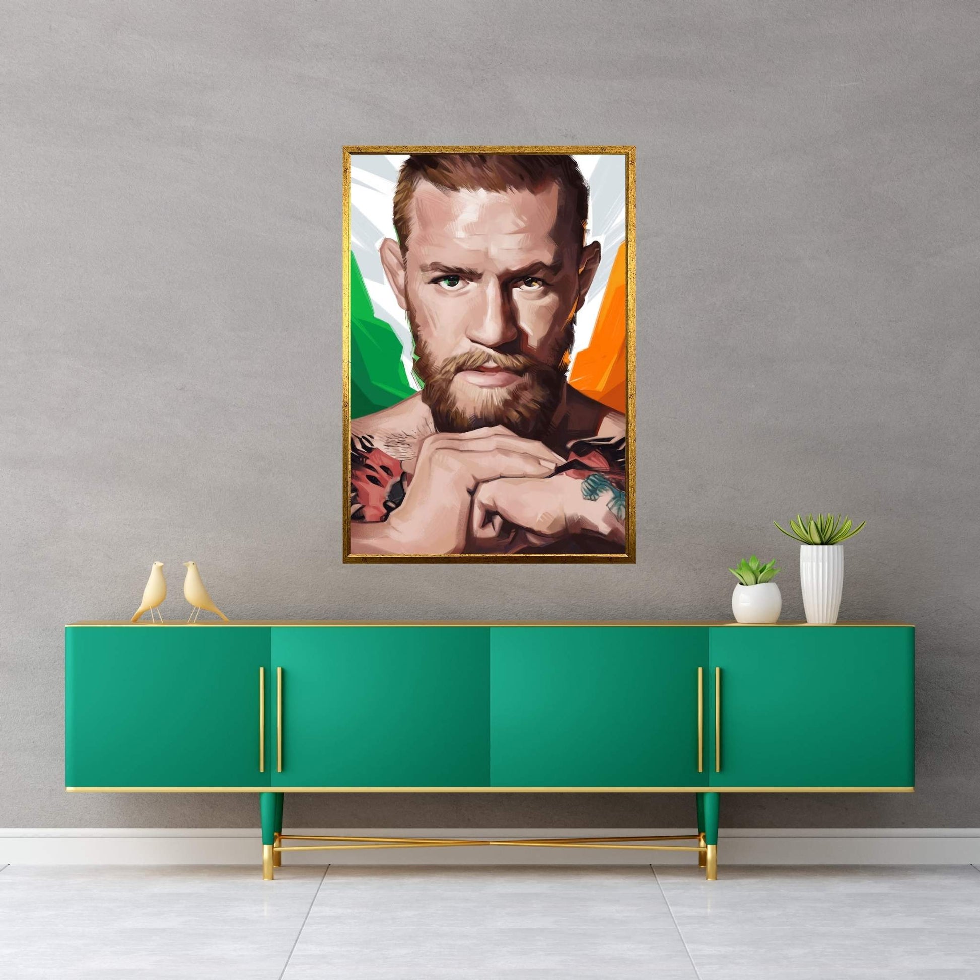 Conor McGregor Canvas Wall Art - Y Canvas
