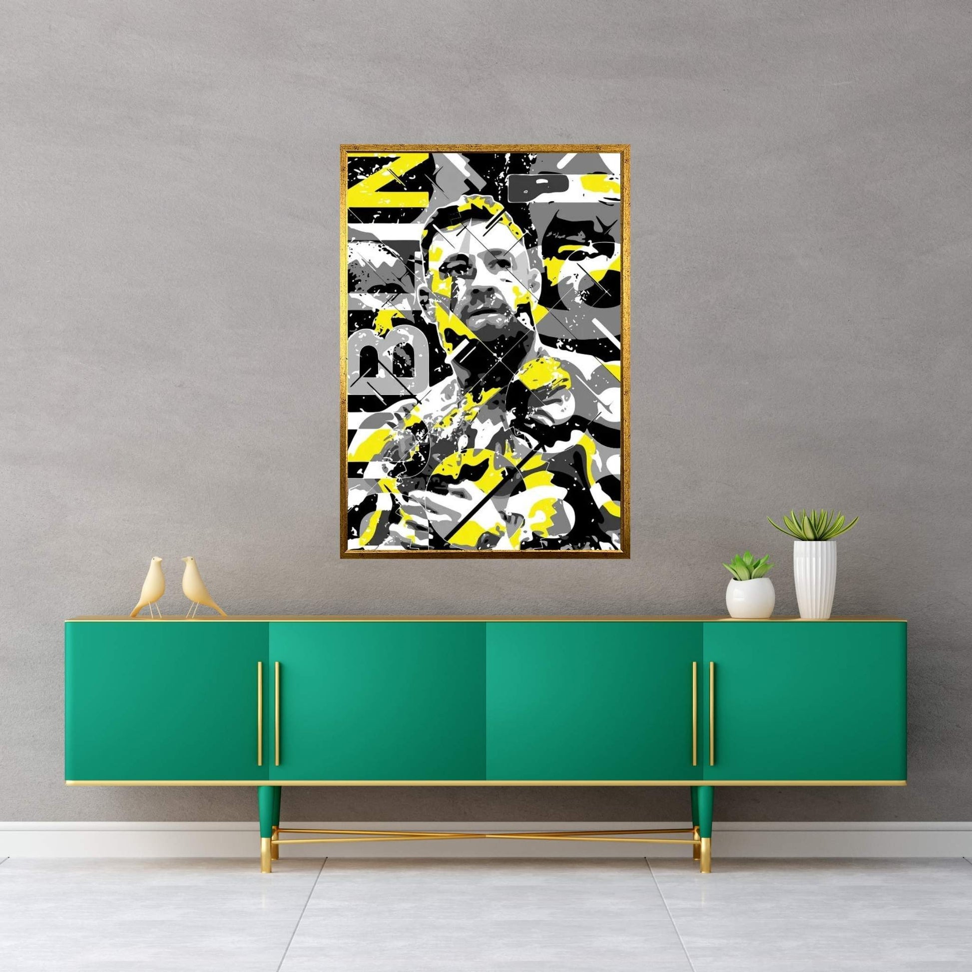 McGregor Canvas Wall Art - Y Canvas