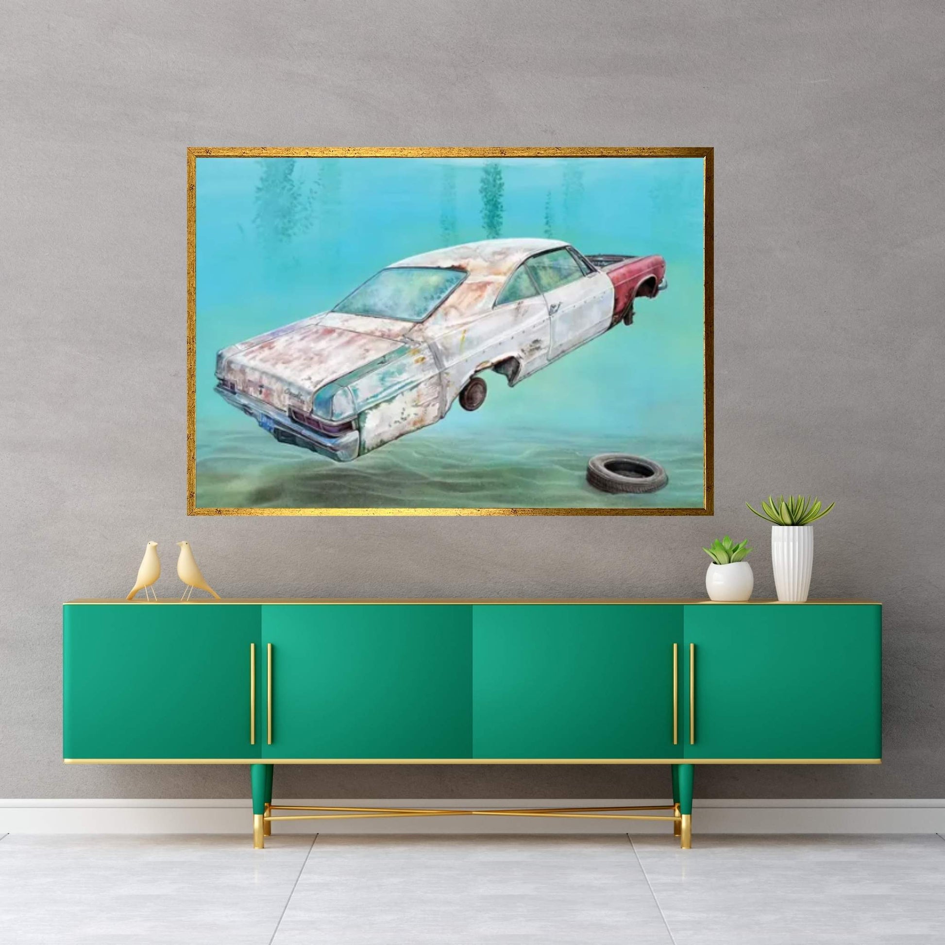 Impalake Canvas Wall Art - Y Canvas