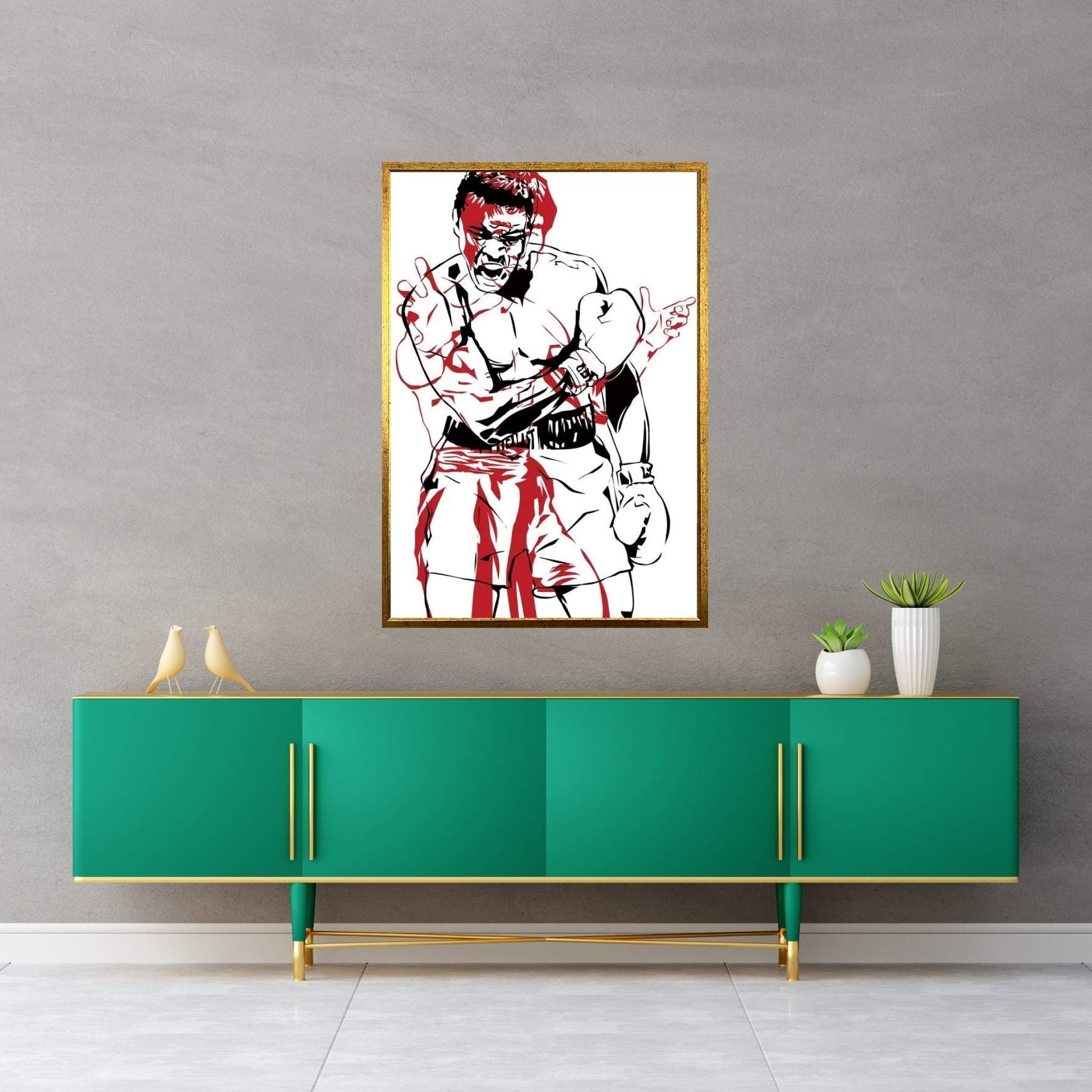 Alee Canvas Wall Art - Y Canvas