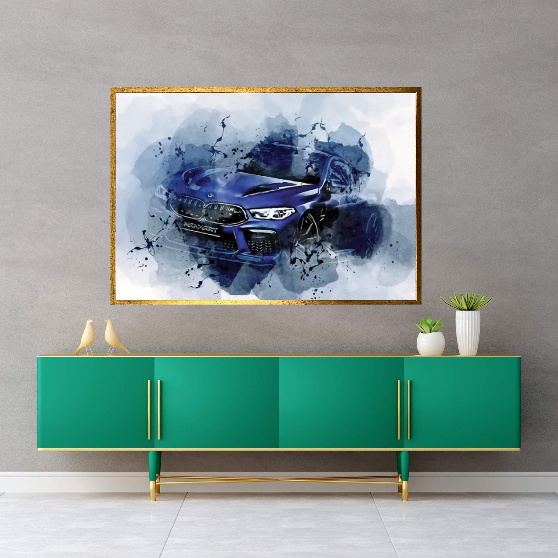 Manhart MH8 800 2022 Cars F92 Canvas Wall Art - Y Canvas