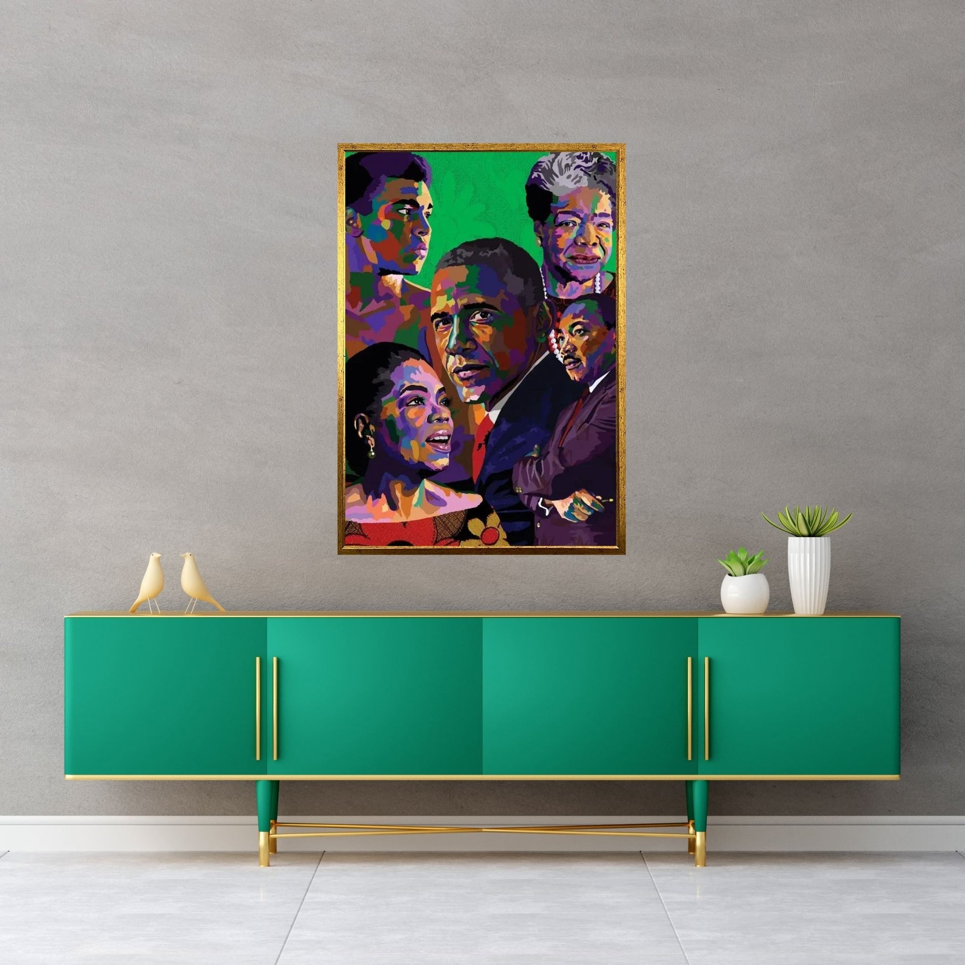 Queens And Kings Canvas Wall Art - Y Canvas
