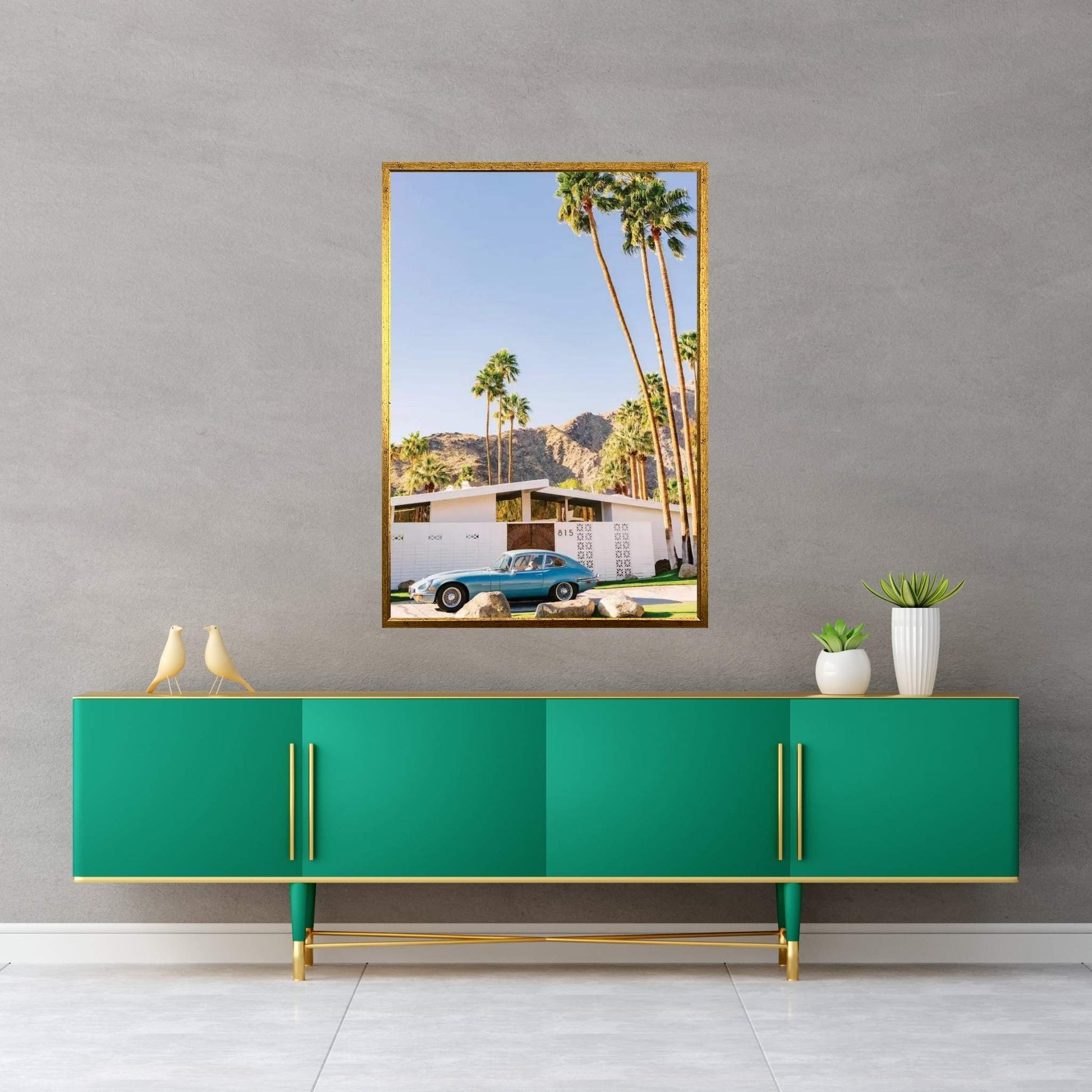 Palm Springs Ride VIII Canvas Wall Art - Y Canvas