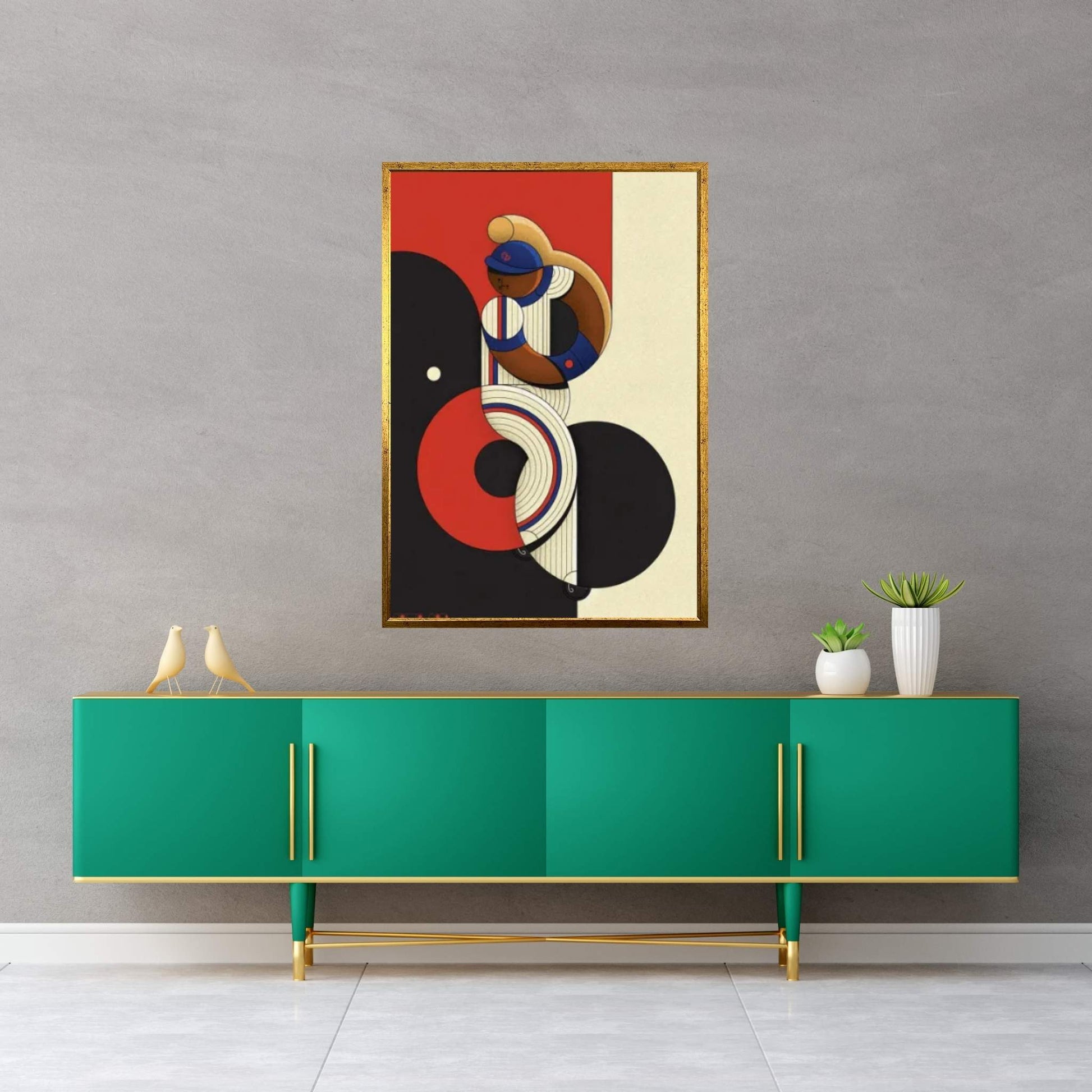 Straw Canvas Wall Art - Y Canvas