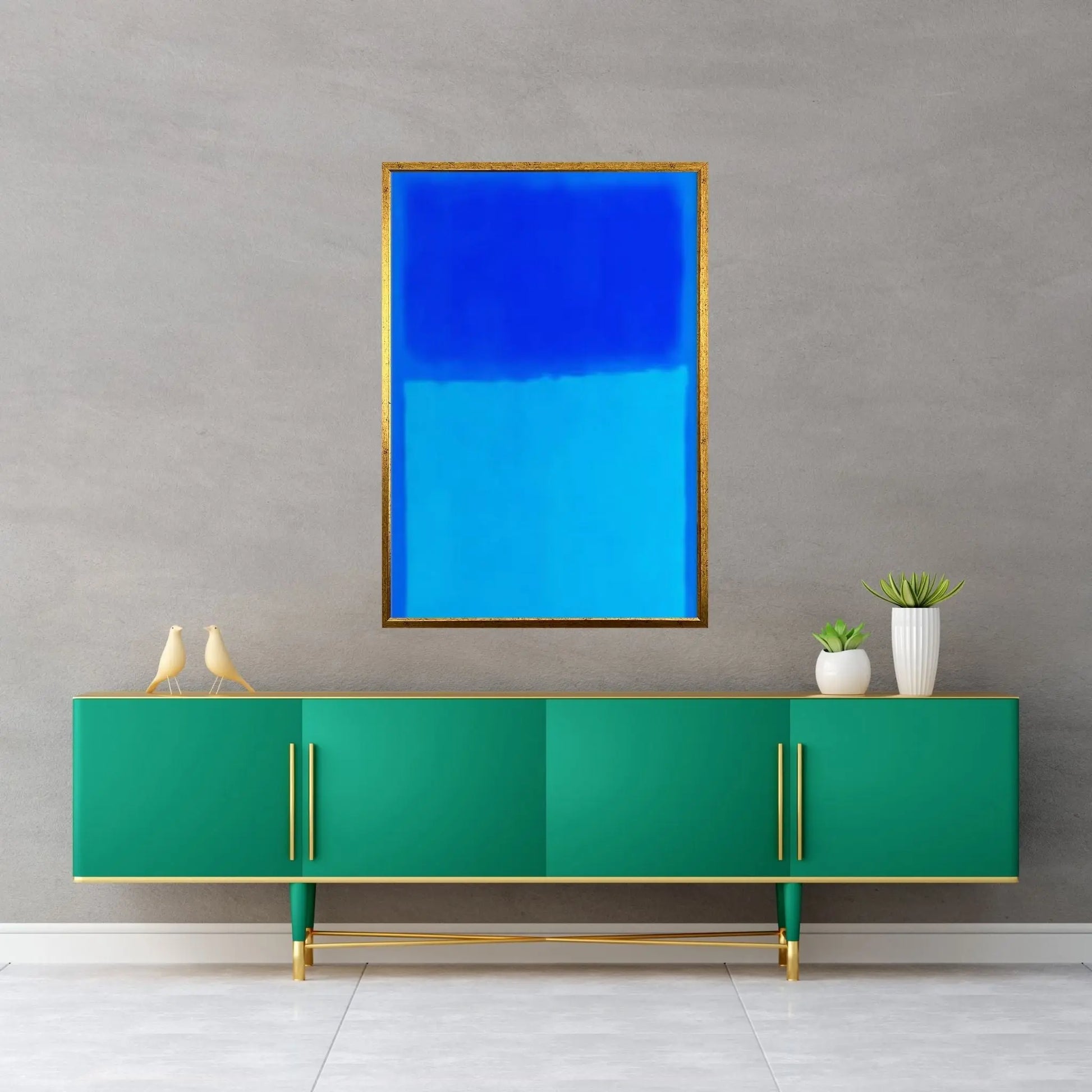 Mark Rothko Frame Canvas/Poster Art Reproduction, Rothko Reproduction - Y Canvas