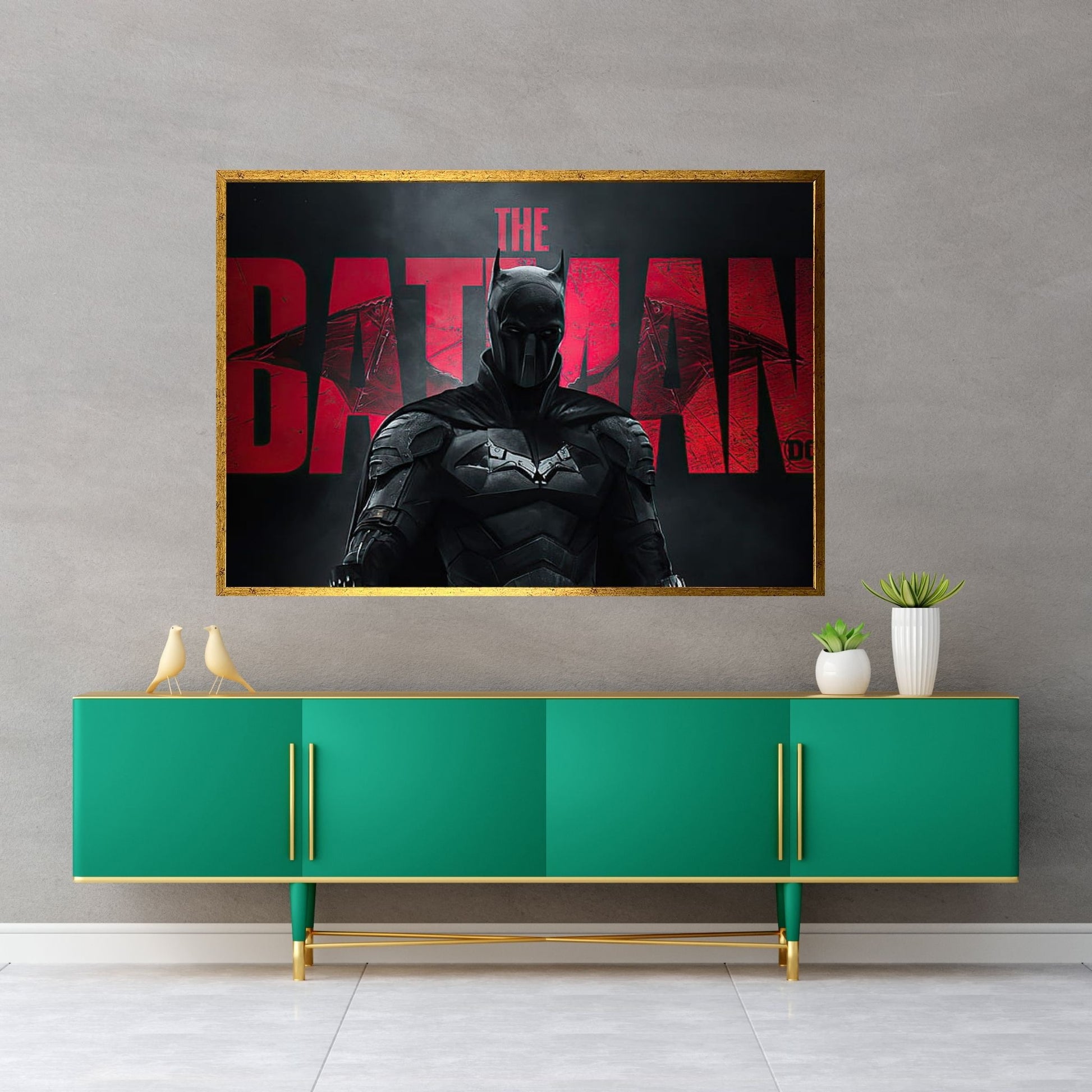 The Batman Canvas Wall Art - Y Canvas
