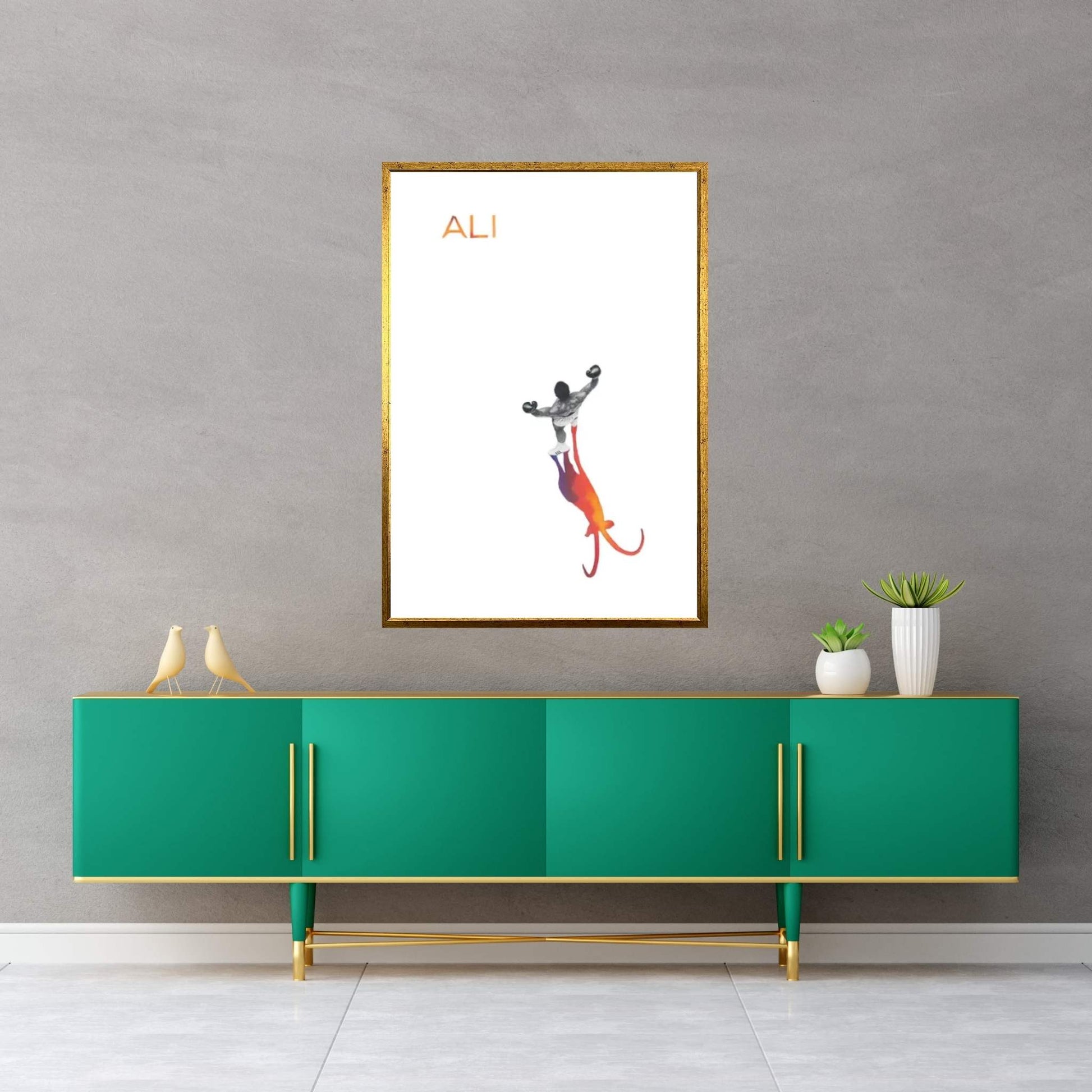 The G.O.A.T Canvas Wall Art - Y Canvas