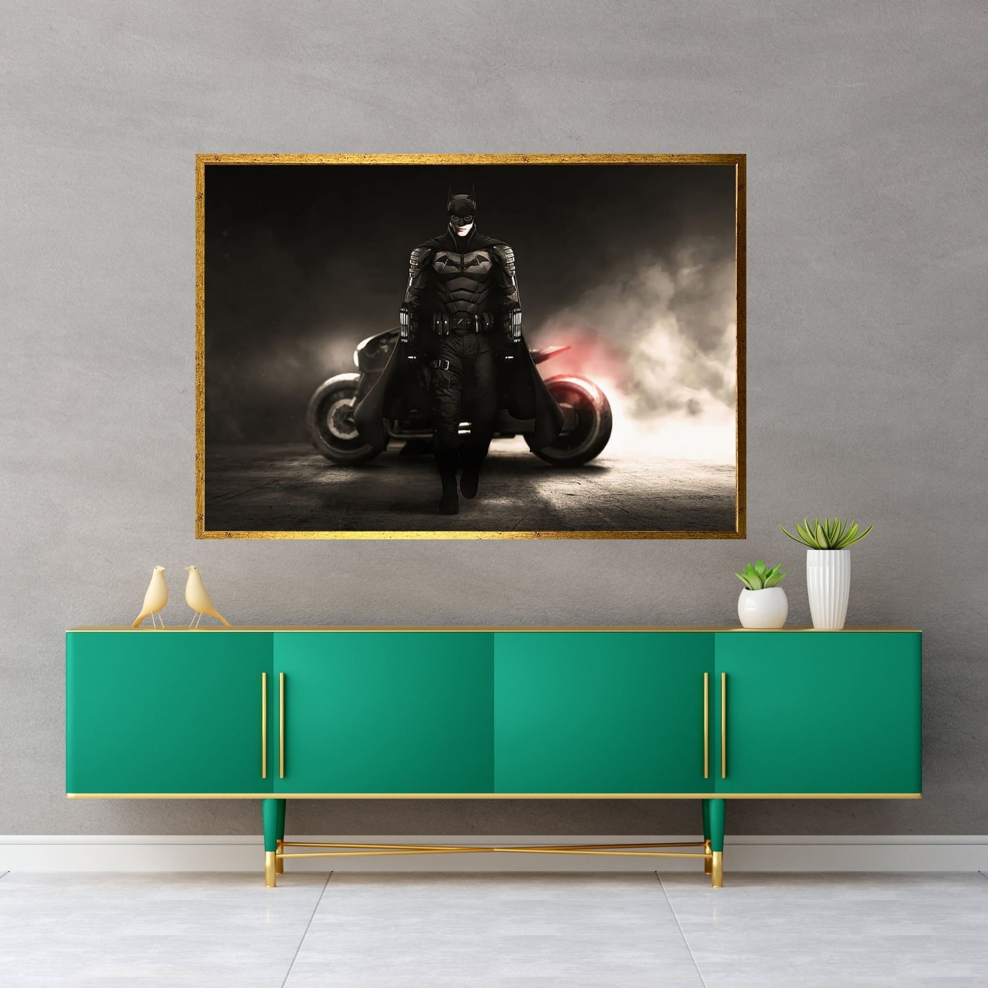 Batman Canvas Wall Art - Y Canvas