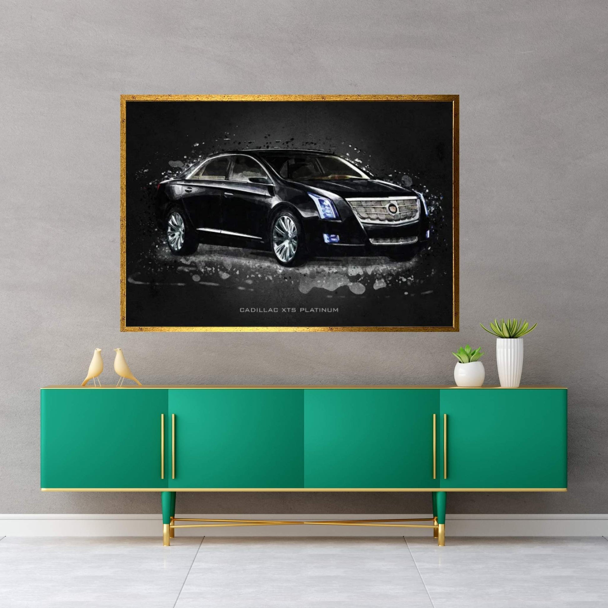 Cadillac XTS Platinum Canvas Wall Art - Y Canvas