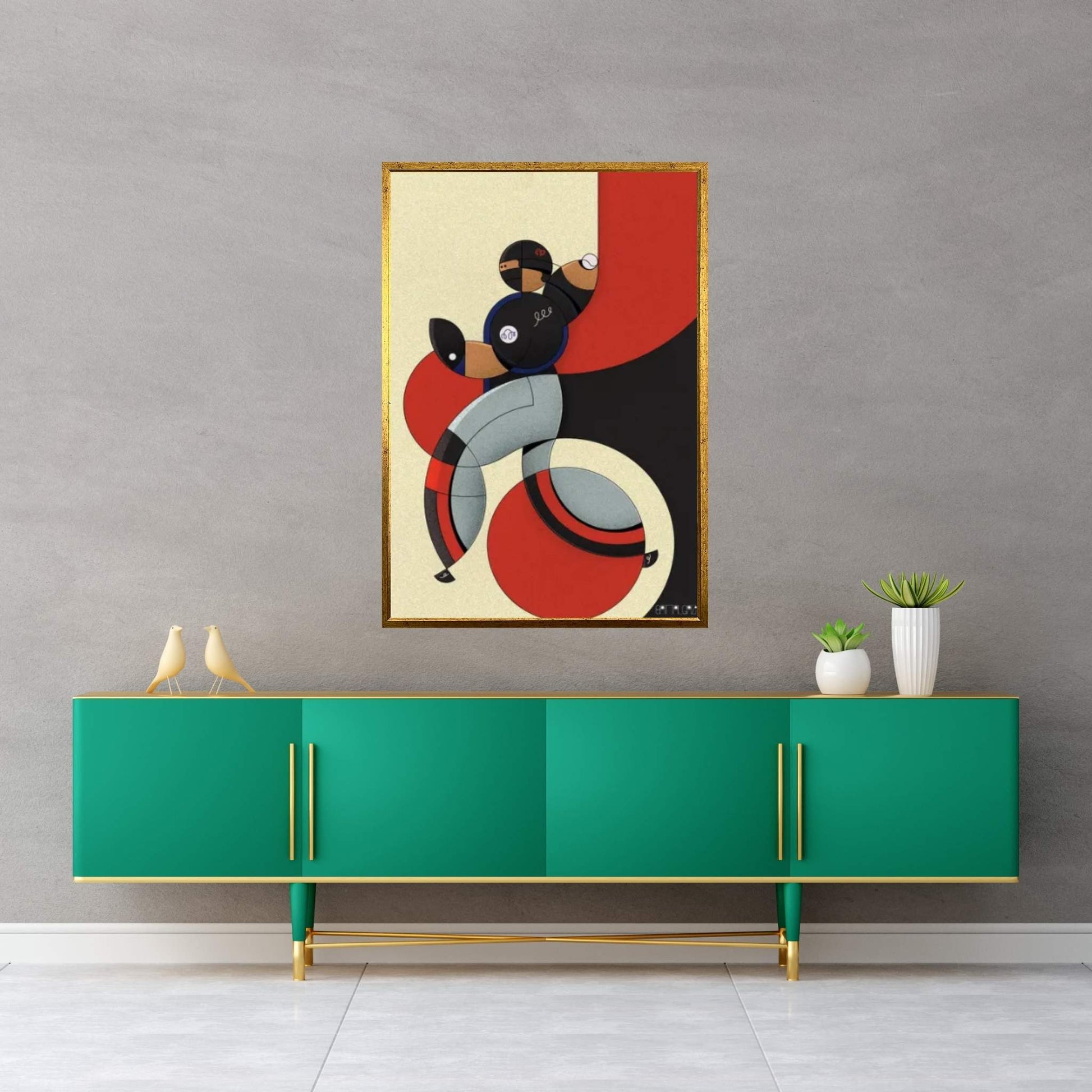 Piazza Delivery Canvas Wall Art - Y Canvas